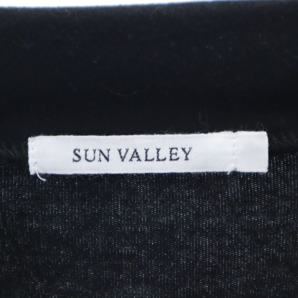 サンバレー 長袖 カットソー M ブラック トップス レディース