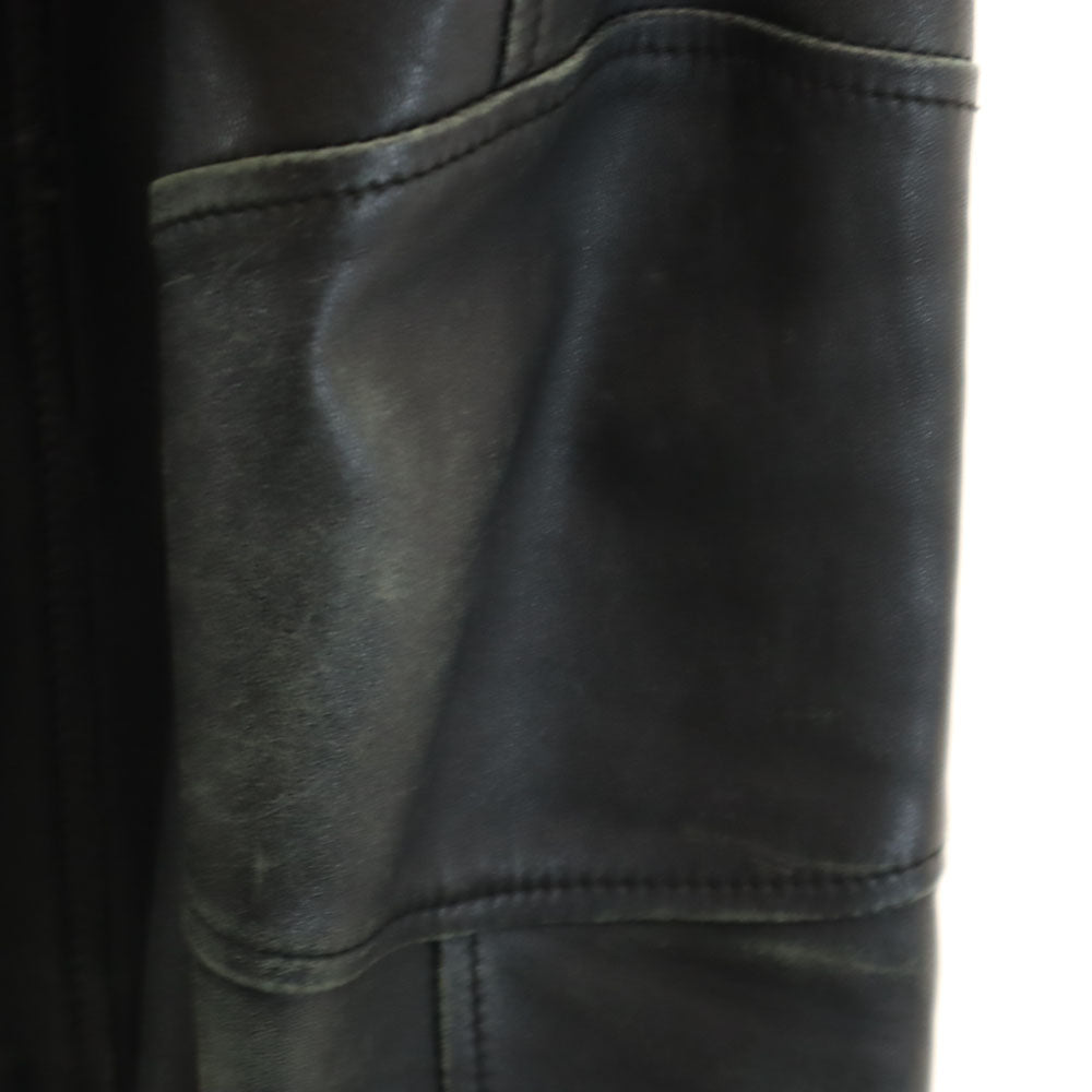 MAX&CO マックスアンドコー レザージャケット 40 ブラック レディース