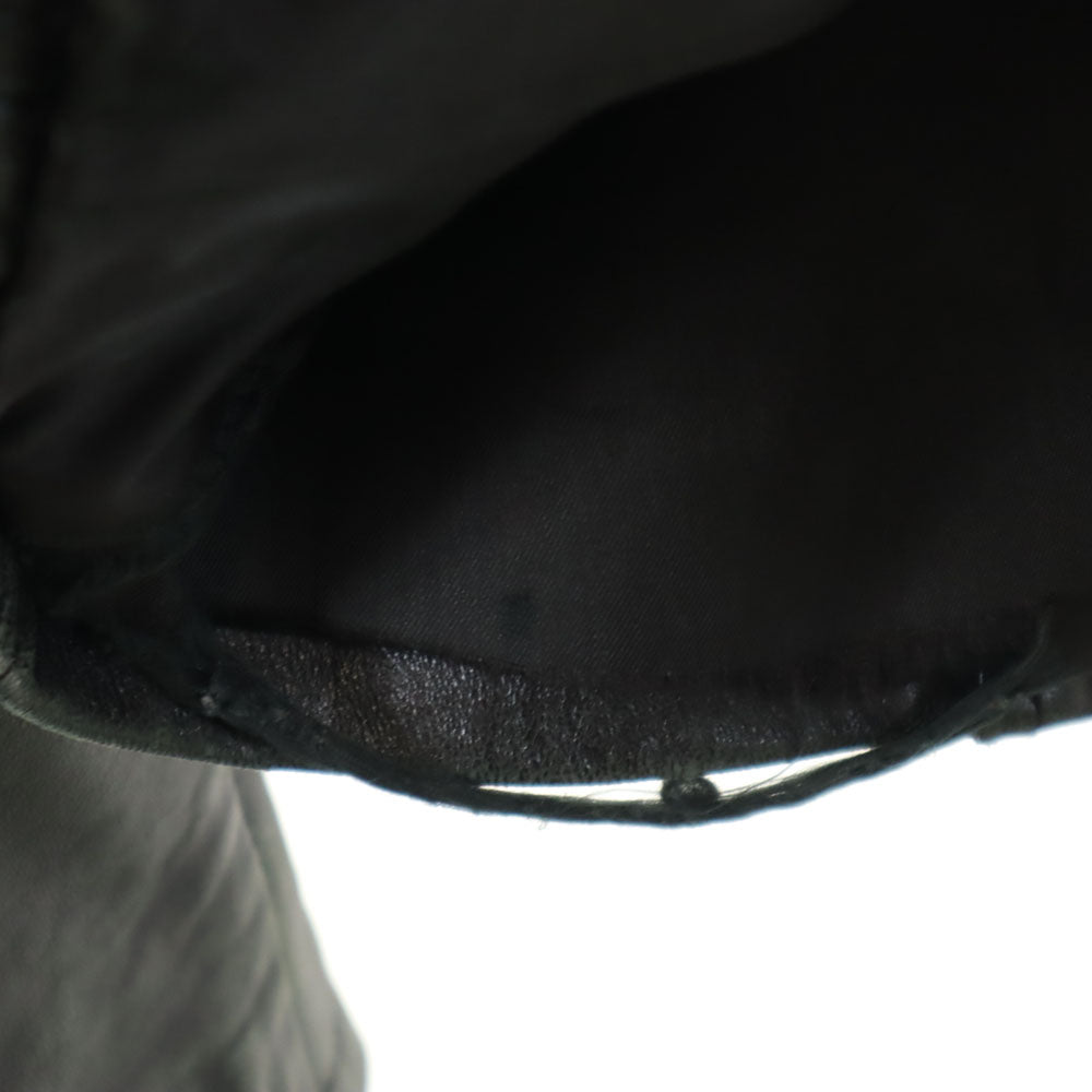 MAX&CO マックスアンドコー レザージャケット 40 ブラック レディース