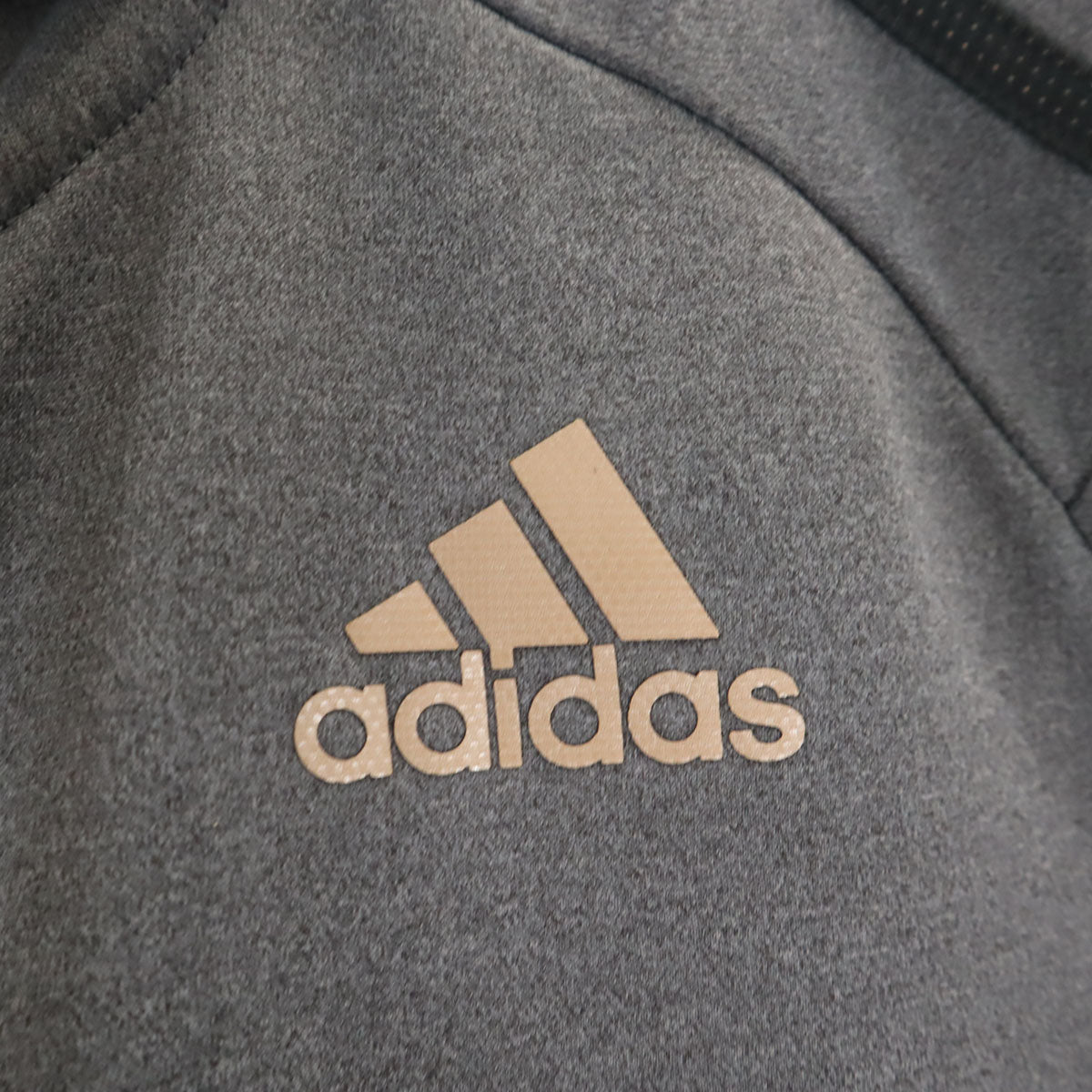 adidas アディダス 長袖 ジップパーカー 上下 セットアップ L/O グレー メンズ