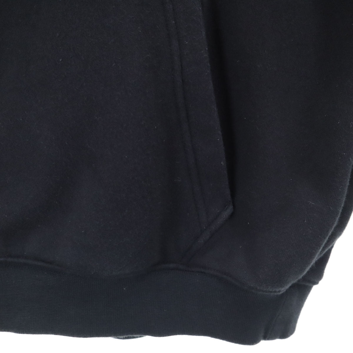 adidas Originals アディダスオリジナルス トレフォイルロゴ 長袖 スウェットパーカー L ブラック レディース