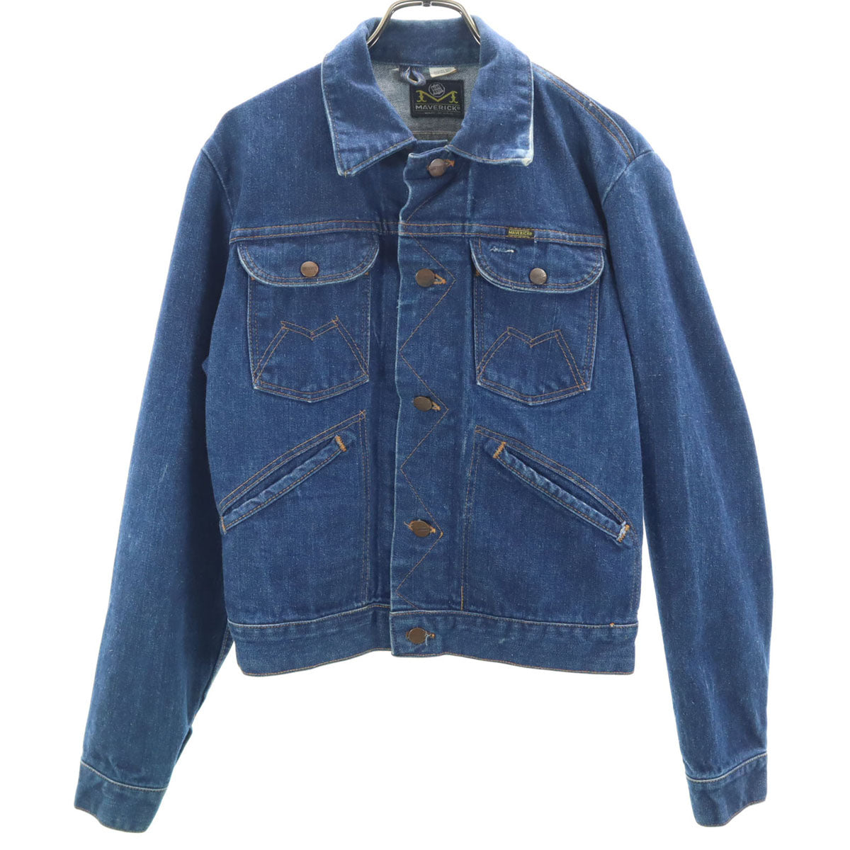 MAVERICK マーベリック 70s 80s ヴィンテージ USA製 デニムジャケット 36 ブルー BLUE BELL メンズ