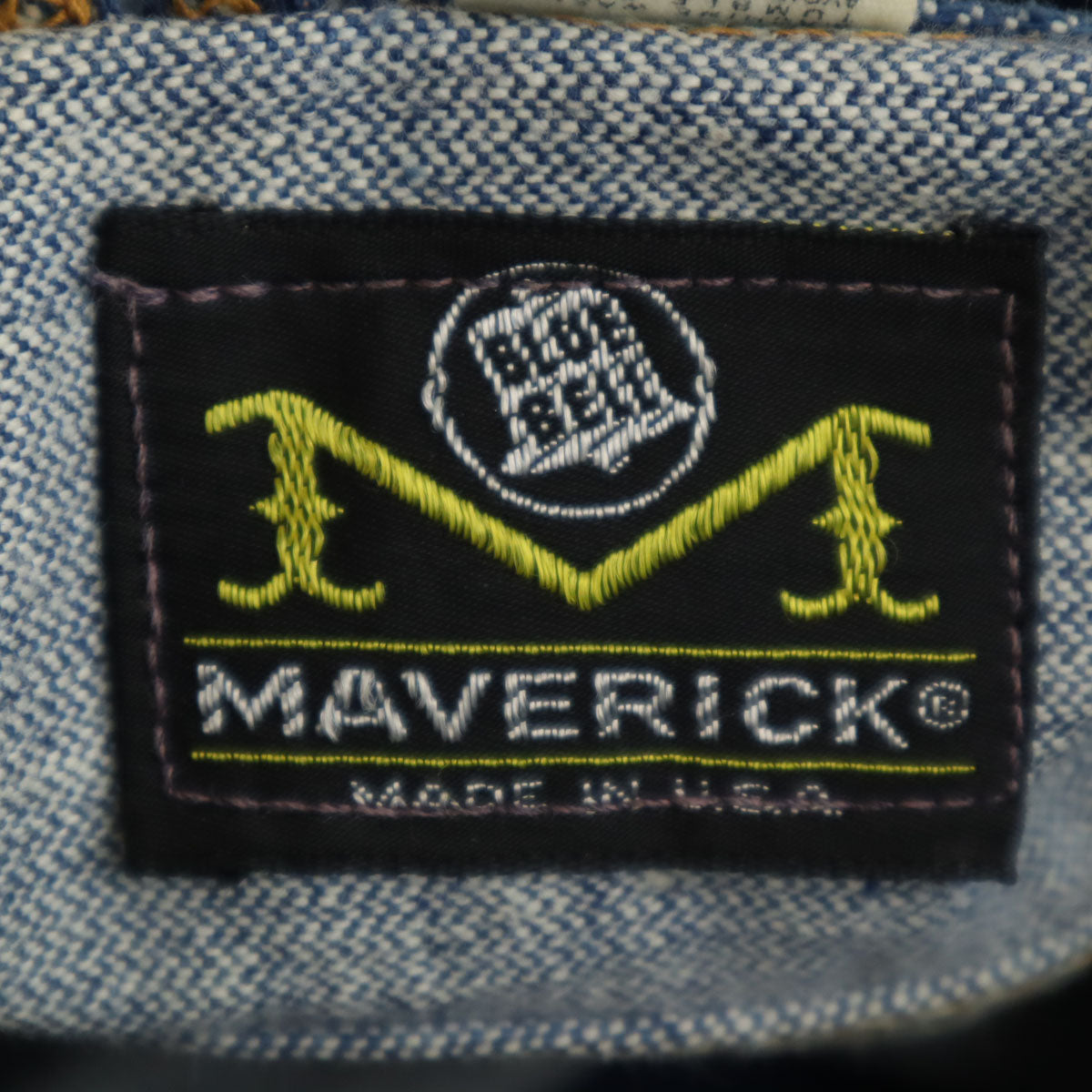 MAVERICK マーベリック 70s 80s ヴィンテージ USA製 デニムジャケット 36 ブルー BLUE BELL メンズ
