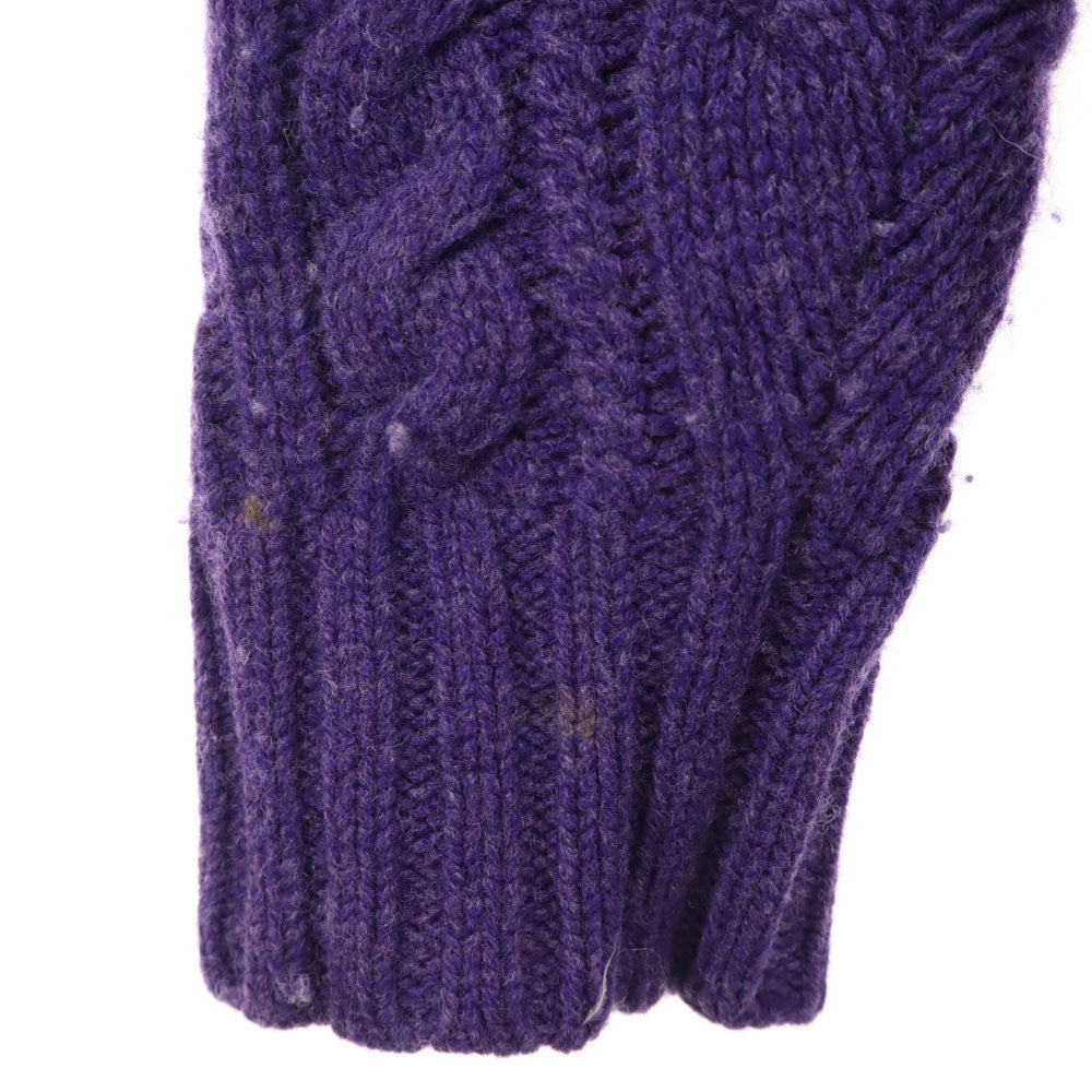 Polo by Ralph Lauren ポロバイラルフローレン ウールブレンド 長袖 ショールカラー セーター M パープル ニット メンズ