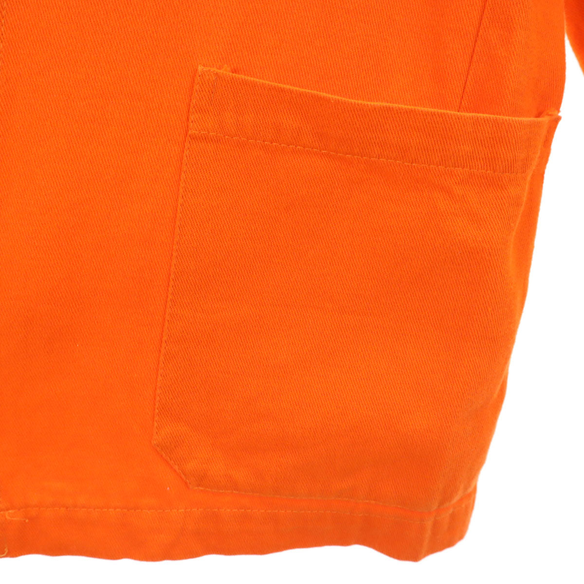 Fraizzoli フライツォーリ イタリア製 ワークジャケット 50 オレンジ メンズ