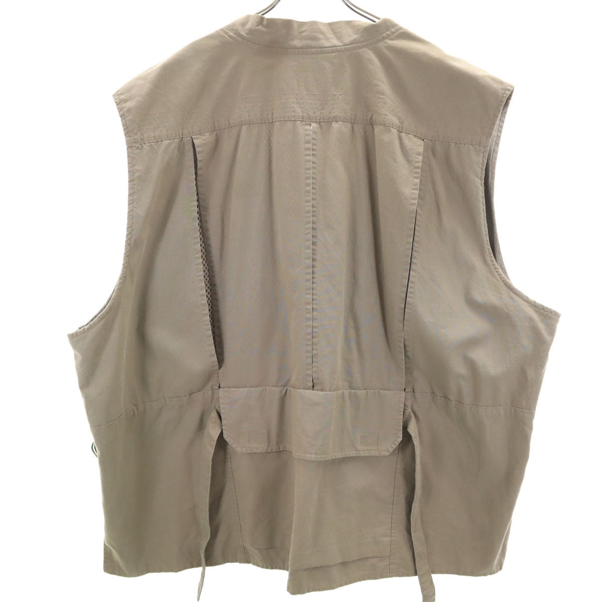 CABELA'S カベラス ビッグサイズ ノースリーブ フィッシング ベスト 4XL ベージュ サファリベスト メンズ