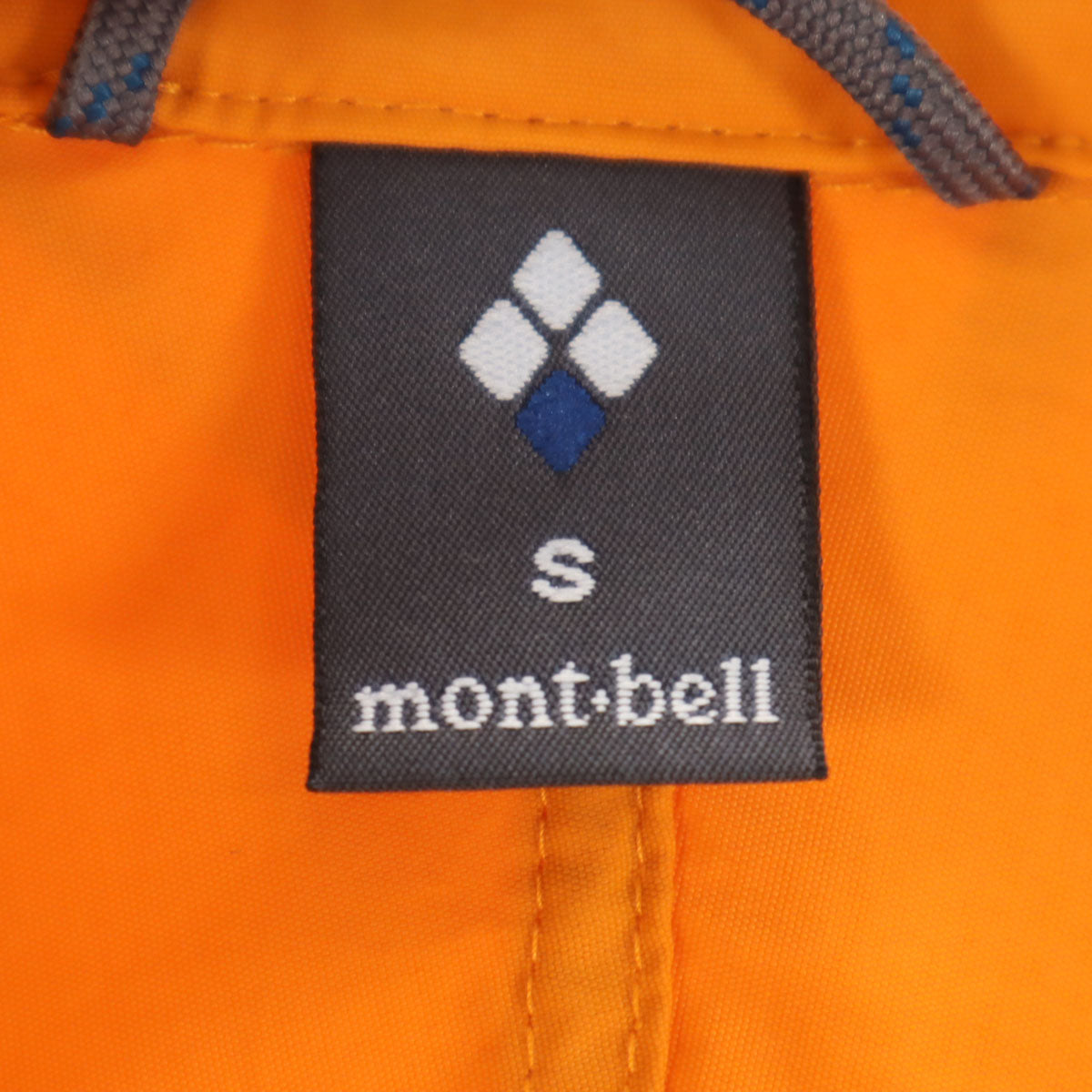 mont-bell モンベル 1103245 長袖 O.D. パーカー S オレンジ アウトドア メンズ