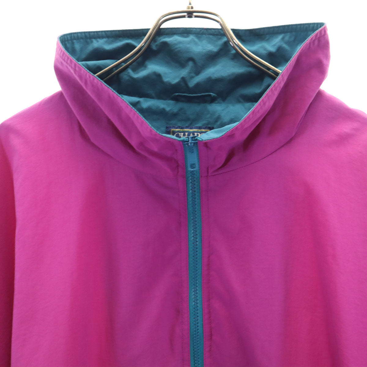 CHAPS RALPH LAUREN チャップスラルフローレン 80s ヴィンテージ プルオーバー ナイロンジャケット L ピンク メンズ