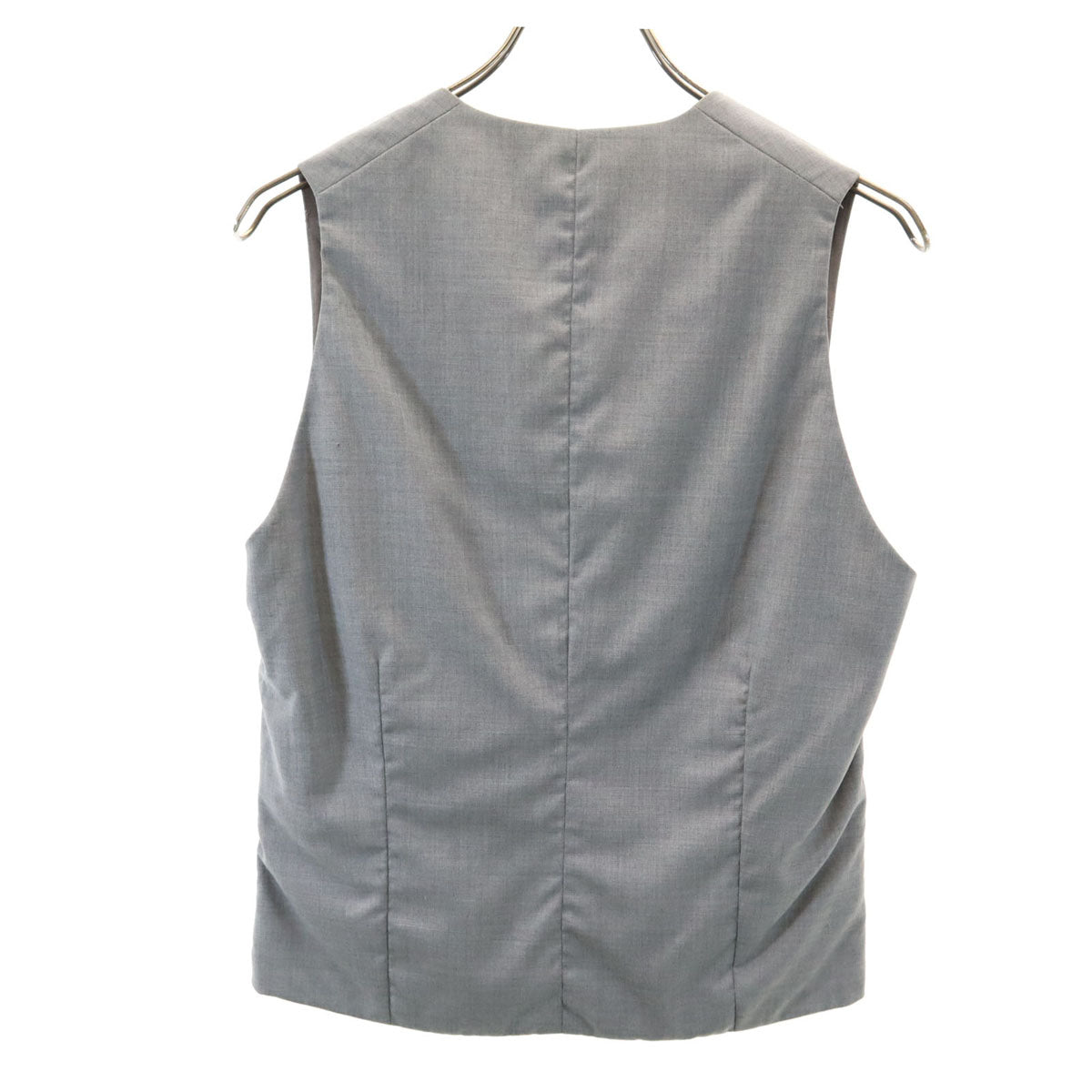 KRIS VAN ASSCHE クリスヴァンアッシュ Vネック ジレベスト 46 グレー メンズ