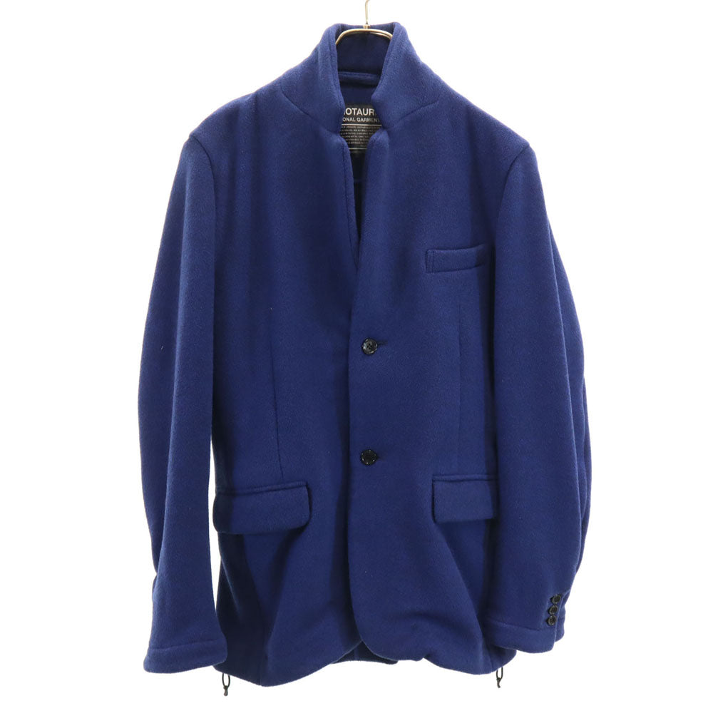 MINOTAUR ミノトール 日本製 フリース テーラードジャケット L 青紺系 メンズ
