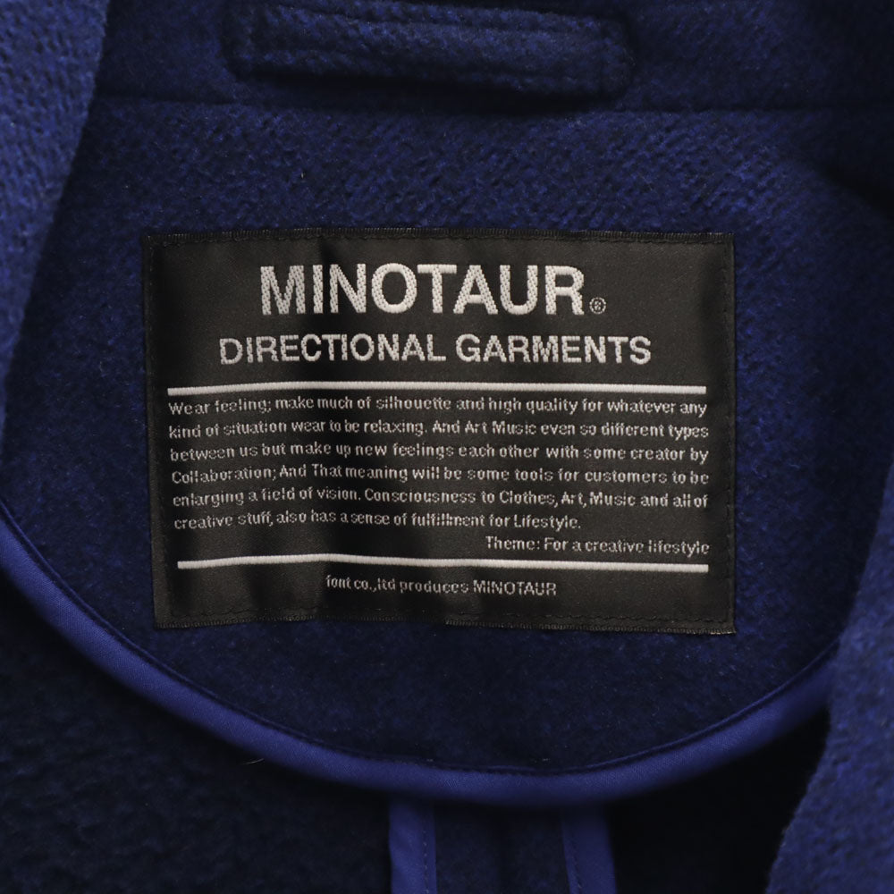 MINOTAUR ミノトール 日本製 フリース テーラードジャケット L 青紺系 メンズ