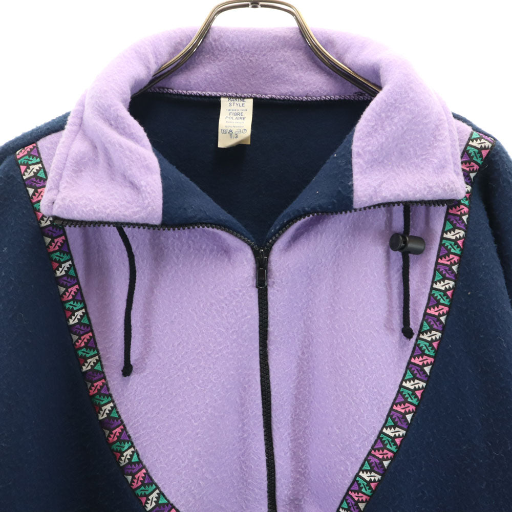 マリンスタイル ハーフジップ フリースジャケット 3 ネイビー 他 プルオーバー メンズ