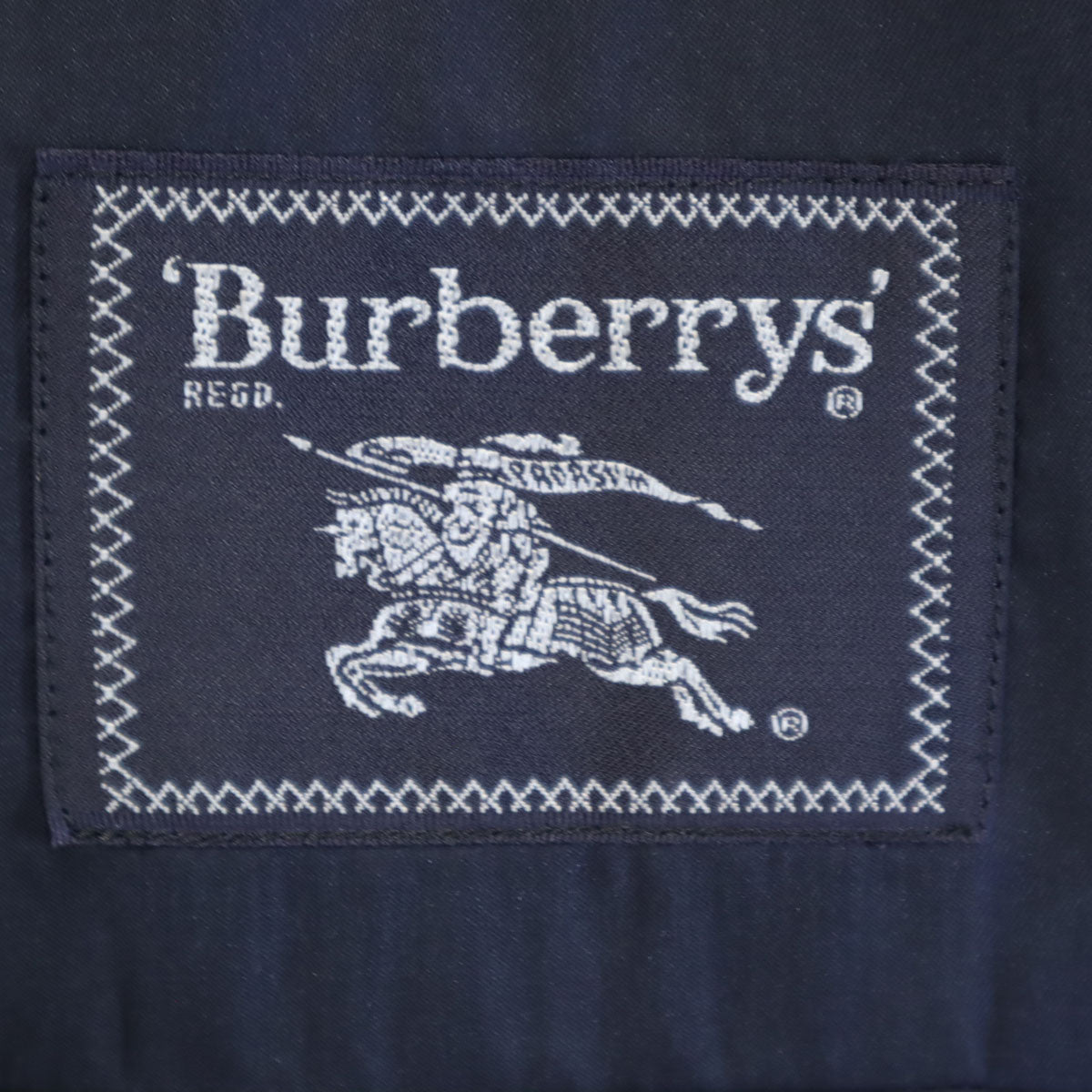 Burberrys バーバリーズ 90s オールド 日本製 ストライプ柄 スーツ 上下 セットアップ 94-84-165 ブラック メンズ