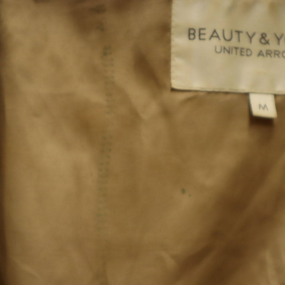 BEAUTY&YOUTH UNITED ARROWS ビューティーアンドユースユナイテッドアローズ ダウンジャケット M ベージュ レディース