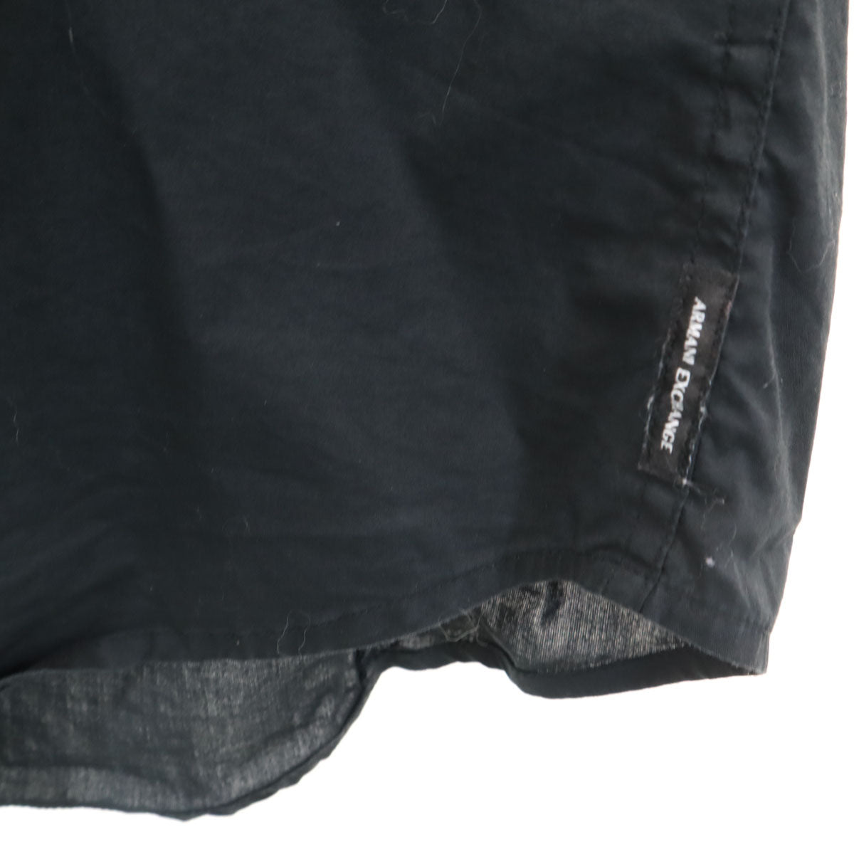 ARMANI EXCHANGE アルマーニエクスチェンジ コットンジャケット L ブラック メンズ