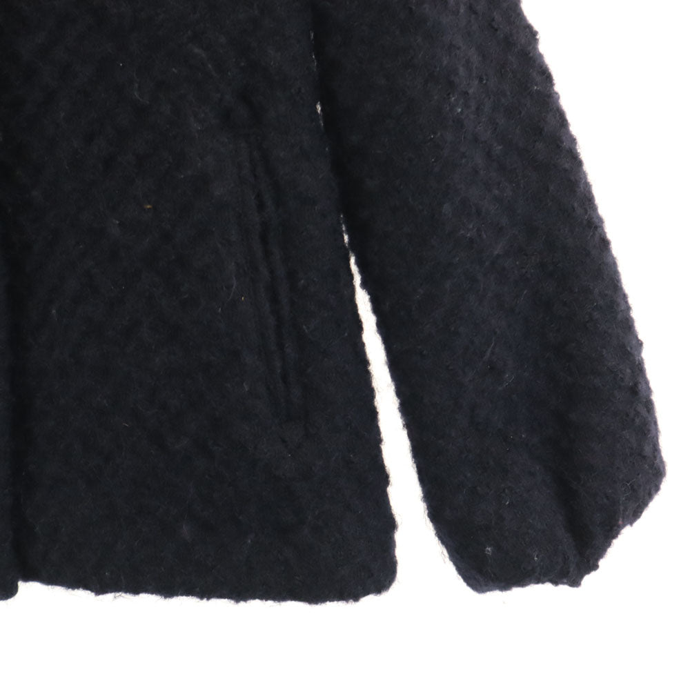 BEAUTY&YOUTH UNITED ARROWS ビューティーアンドユースユナイテッドアローズ ハイネック ウールジャケット S 濃紺 レディース