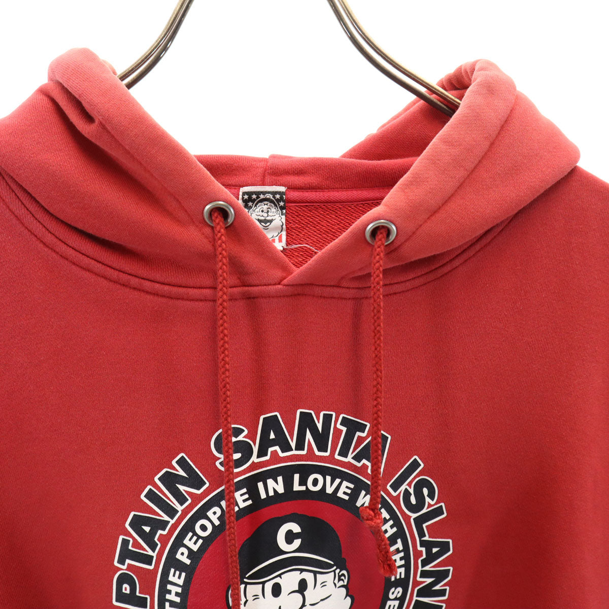 CAPTAIN SANTA キャプテンサンタ 長袖 スウェットパーカー L 赤系 プル
