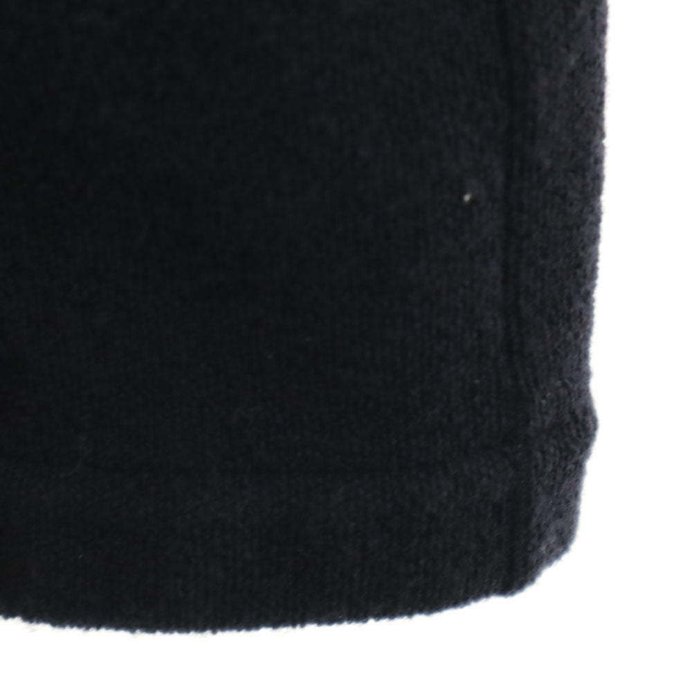 UNITED ARROWS ユナイテッドアローズ 日本製 長袖 パイル地 カーディガン ネイビー レディース