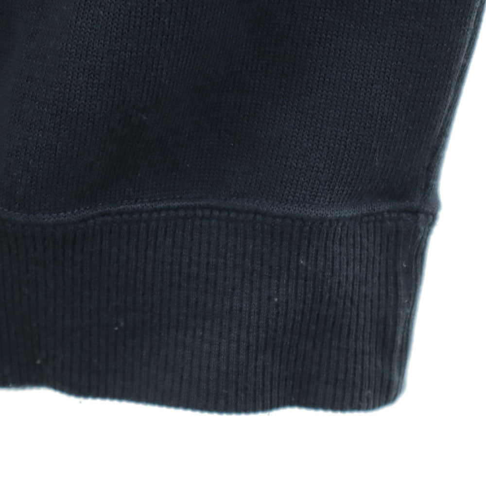 NCAA 長袖 ハーフジップ スウェット L ネイビー系 NCAA プルオーバー メンズ