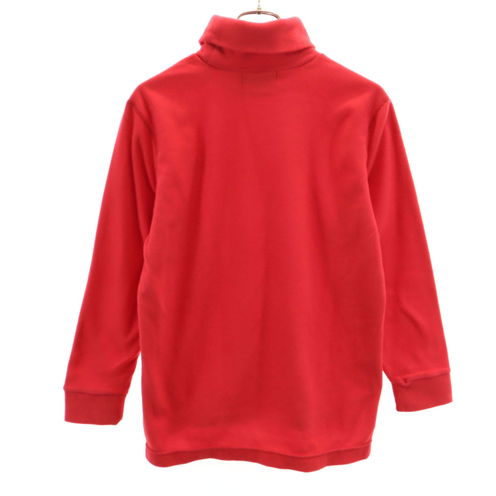 KENZO GOLF ケンゾーゴルフ 90s オールド 長袖 タートルネック フリース Tシャツ 1 レッド メンズ