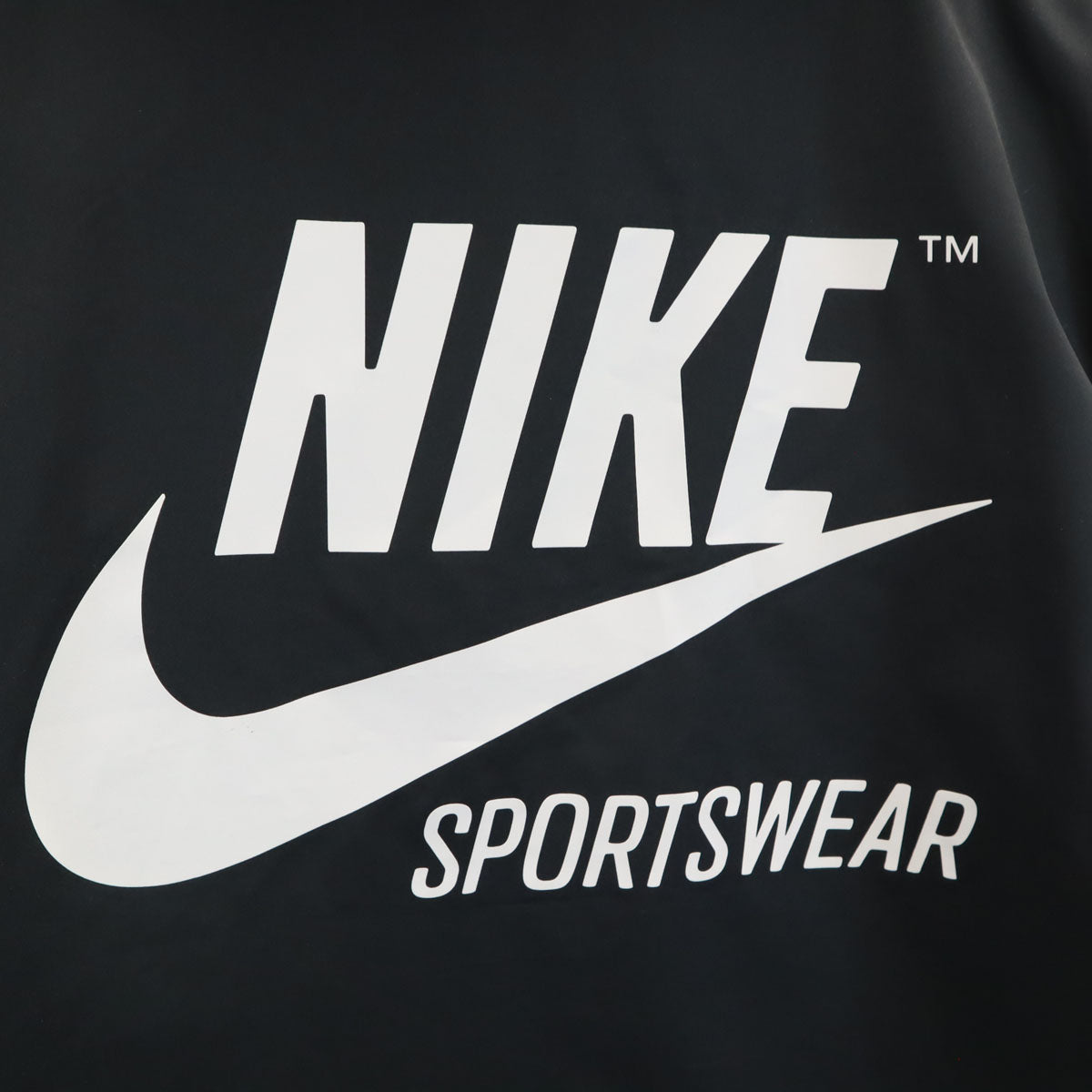 NIKE ナイキ アノラック プルオーバー ジャケット L ブラック ウィンドブレーカー レディース