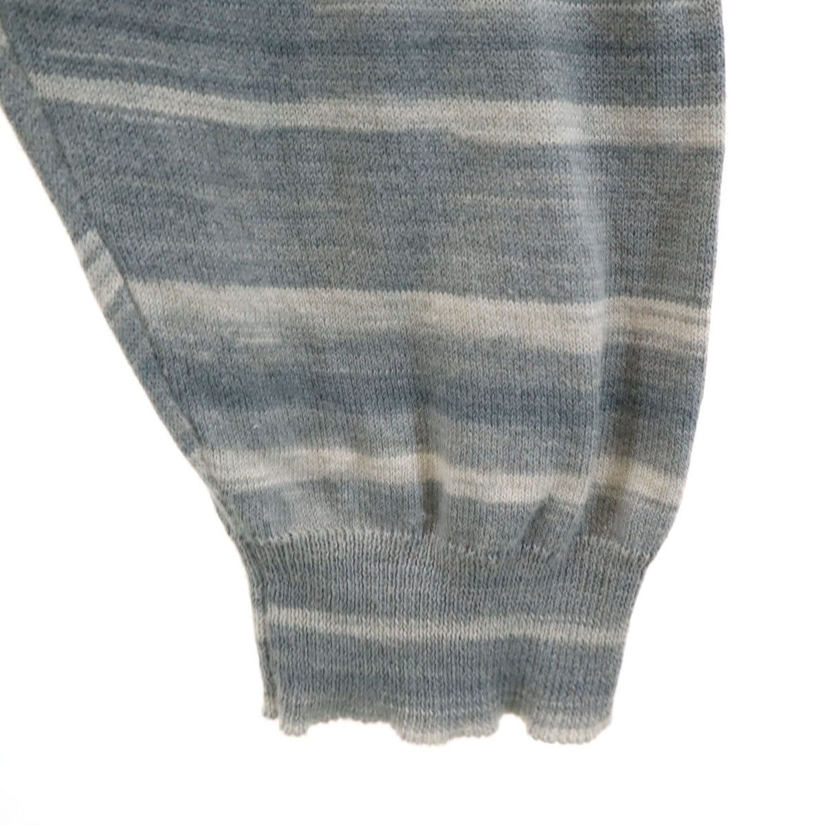 VIKTOR&ROLF ヴィクターアンドロルフ イタリア製 長袖 コットンニット Vネック カーディガン M グレー系 メンズ