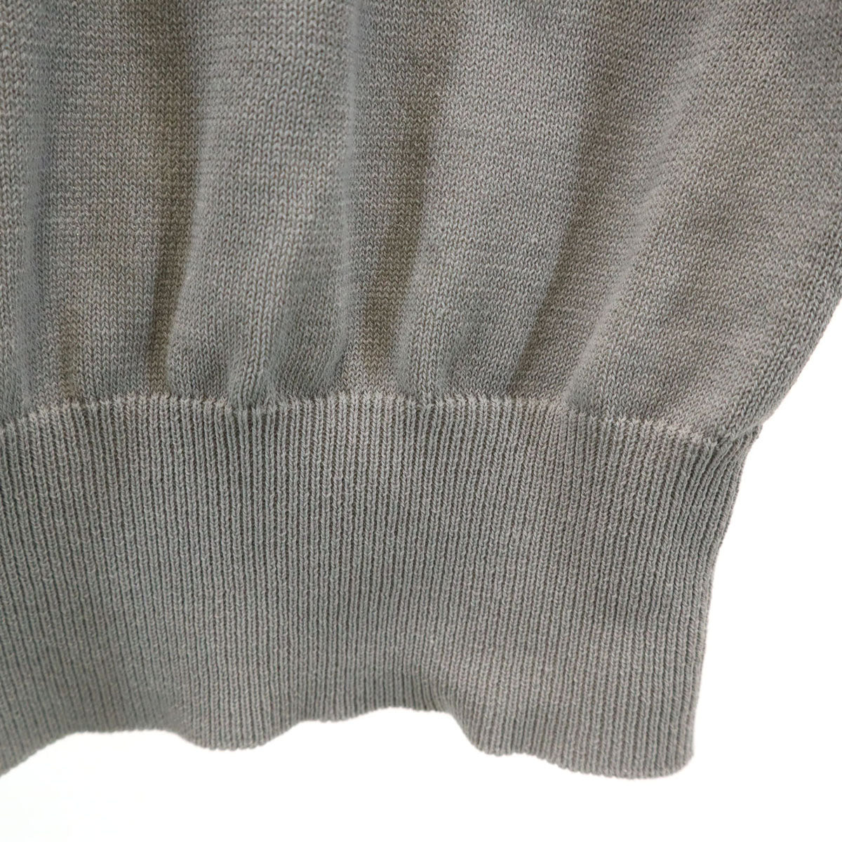 VIKTOR&ROLF ヴィクターアンドロルフ イタリア製 長袖 コットンニット Vネック カーディガン M グレー系 メンズ