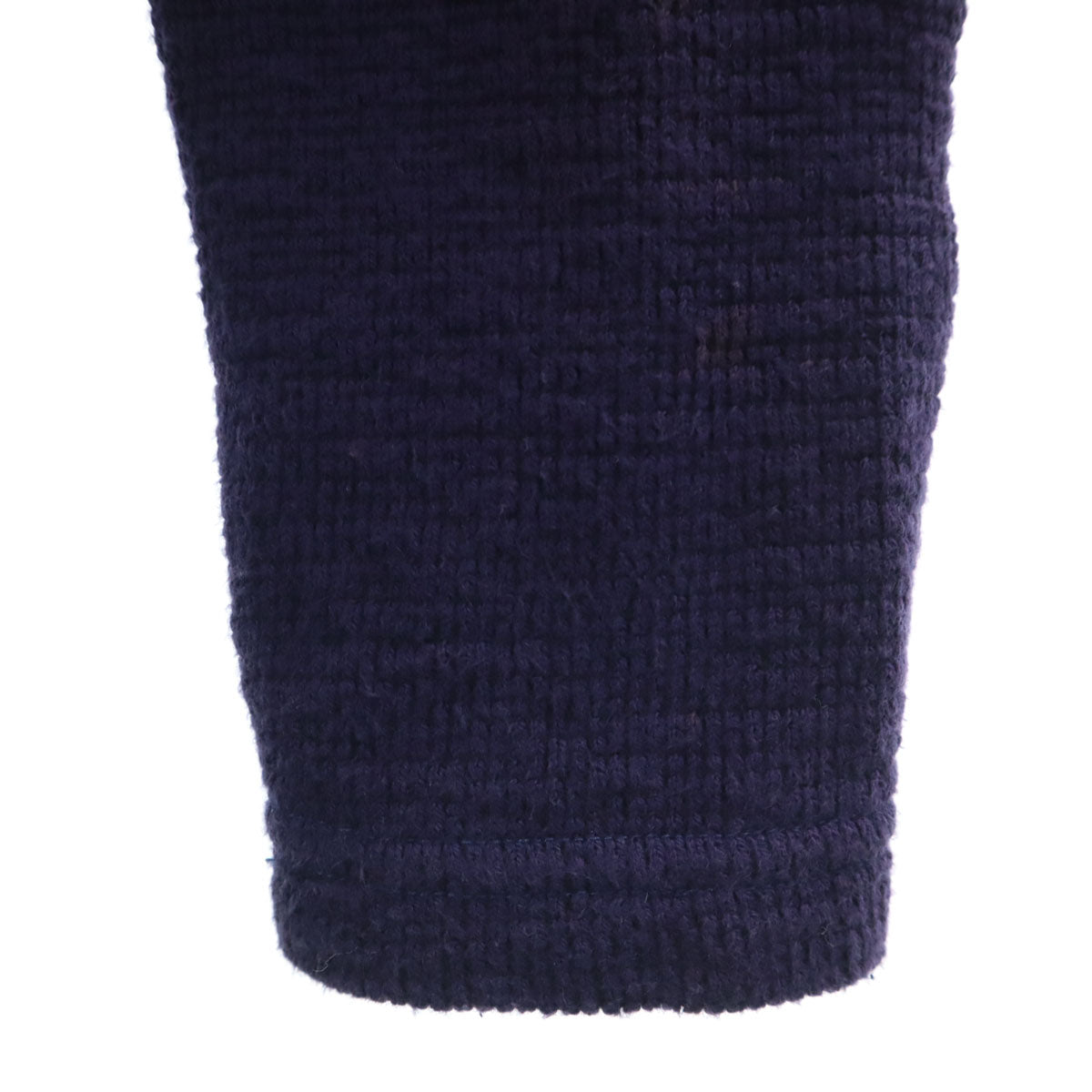 hatra ハトラ 日本製 長袖 タートルネック セーター S ネイビー メンズ