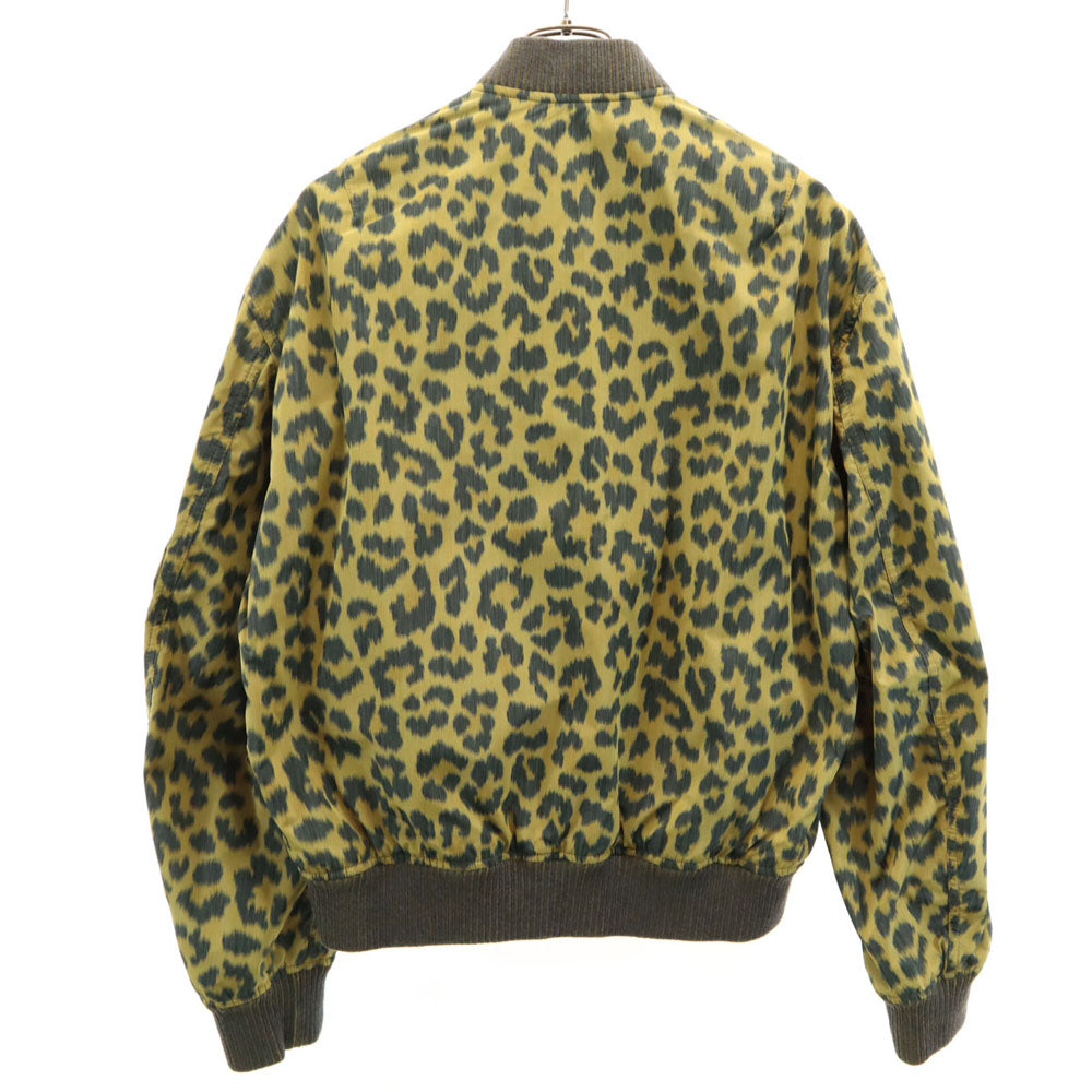 Dior ディオール 2023年秋冬 イタリア製 ヒョウ柄 ブルゾン 48 イエロー他 メンズ