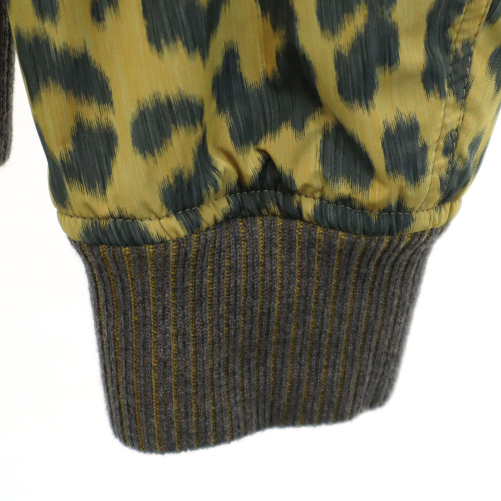 Dior ディオール 2023年秋冬 イタリア製 ヒョウ柄 ブルゾン 48 イエロー他 メンズ