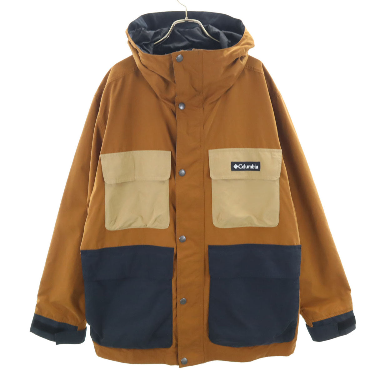 Columbia コロンビア PM0636 ビーバークリーク ジャケット XL ブラウン フーディー アウトドア メンズ