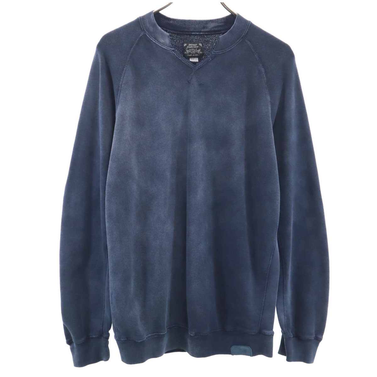 DIESEL ディーゼル 長袖 スウェット トレーナー S ネイビー メンズ