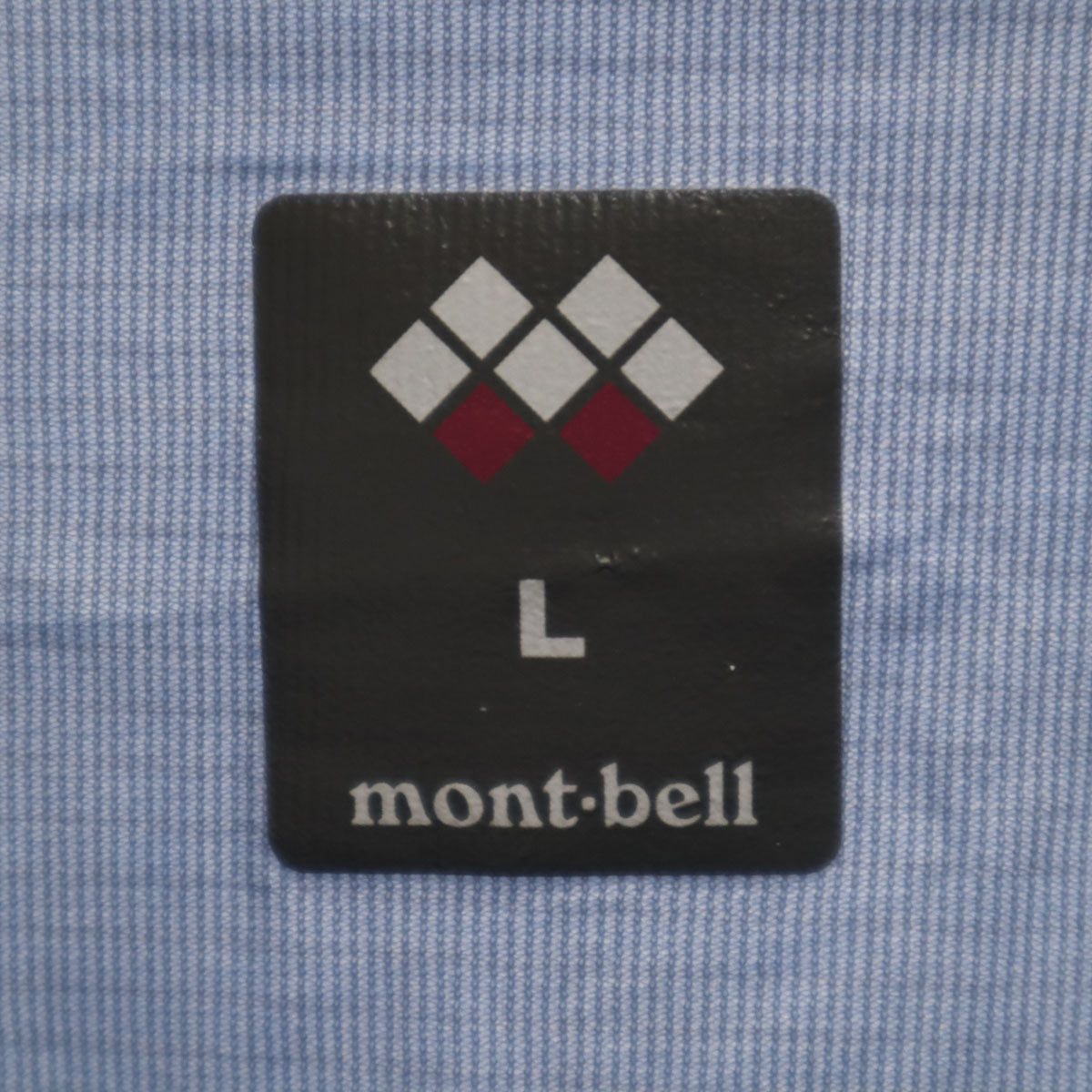 mont-bell モンベル レインジャケット L ブルー系 収納袋付き レディース