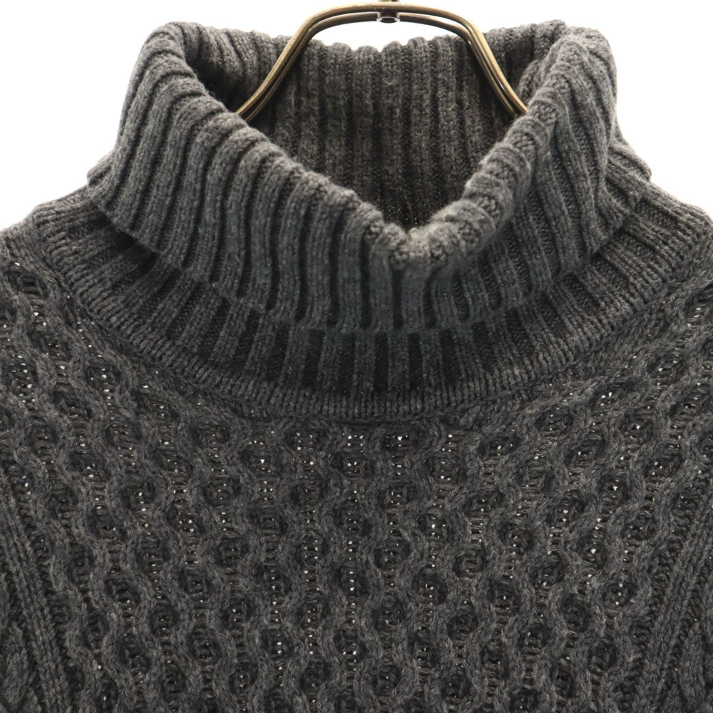 ラコステライブ 長袖 タートルネック セーター 5 グレー 他 LACOSTE L!VE ニット メンズ