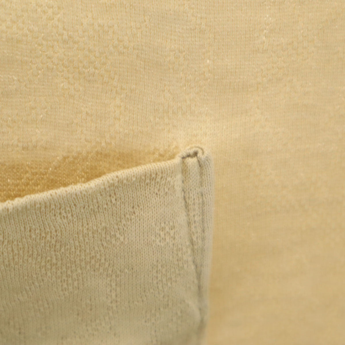 YVES SAINT LAURENT イヴサンローラン 90s オールド 長袖 ポロシャツ L ベージュ メンズ