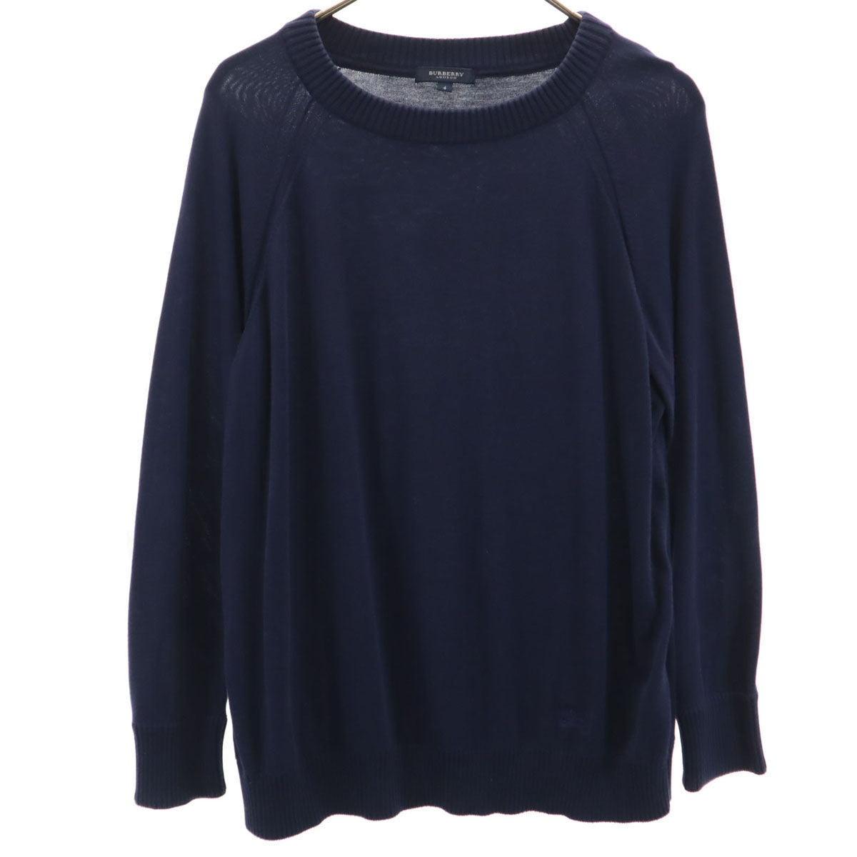 BURBERRY LONDON バーバリーロンドン 長袖 ニット 4 ネイビー 三陽商会 レディース