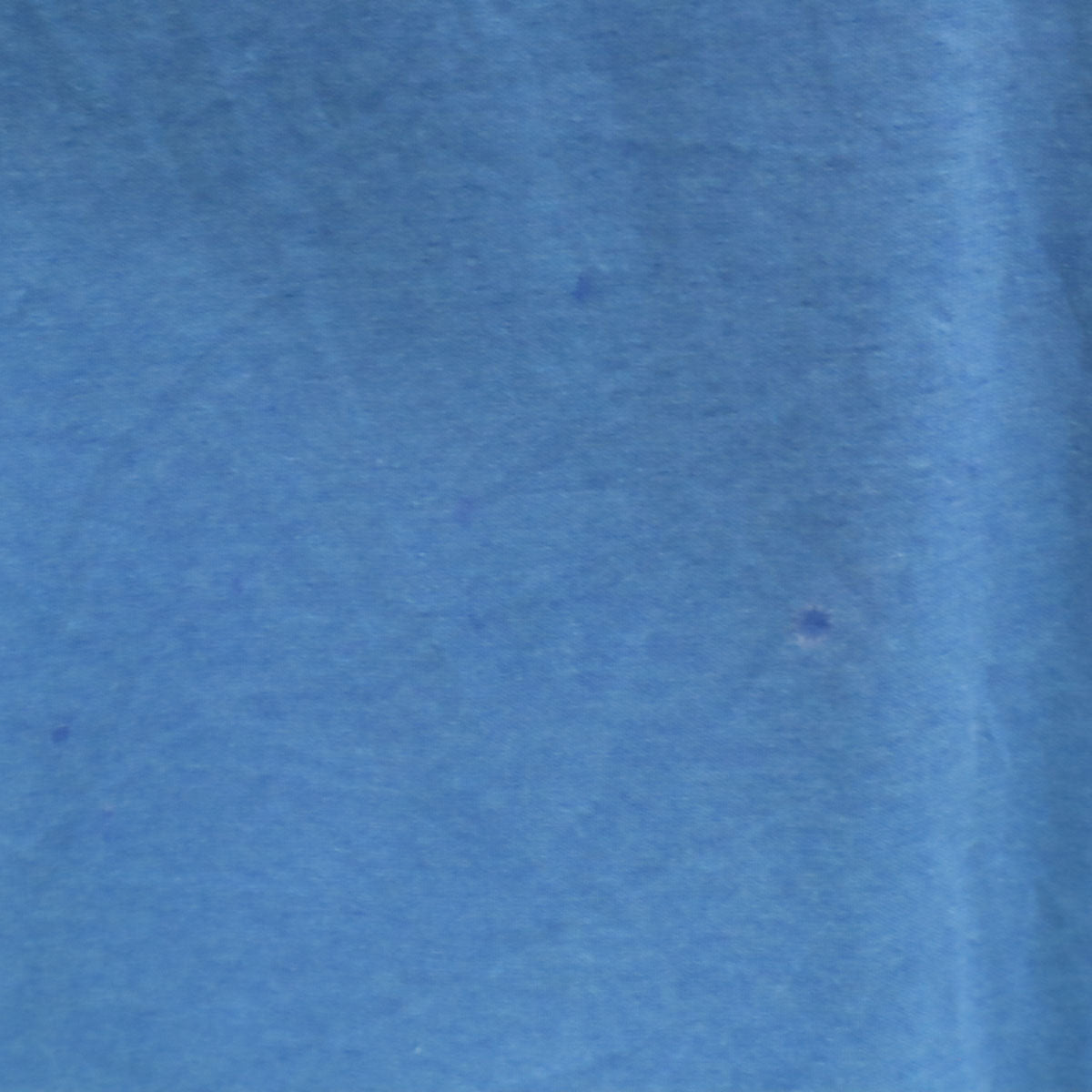 80s ヴィンテージ USA製 半袖 Vネック Tシャツ L ブルー シングルステッチ メンズ