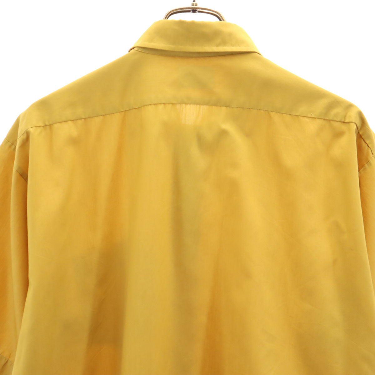 BRENT ブレント 60s ヴィンテージ 半袖 シャツ イエロー メンズ