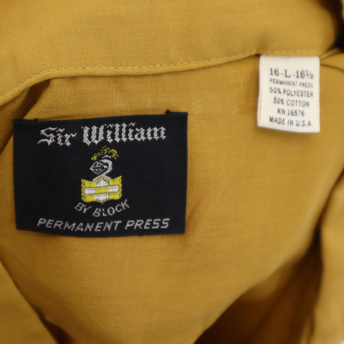 sillage コットン100% イエロー 半袖シャツ sillage コットン100% イエロー 半袖シャツ