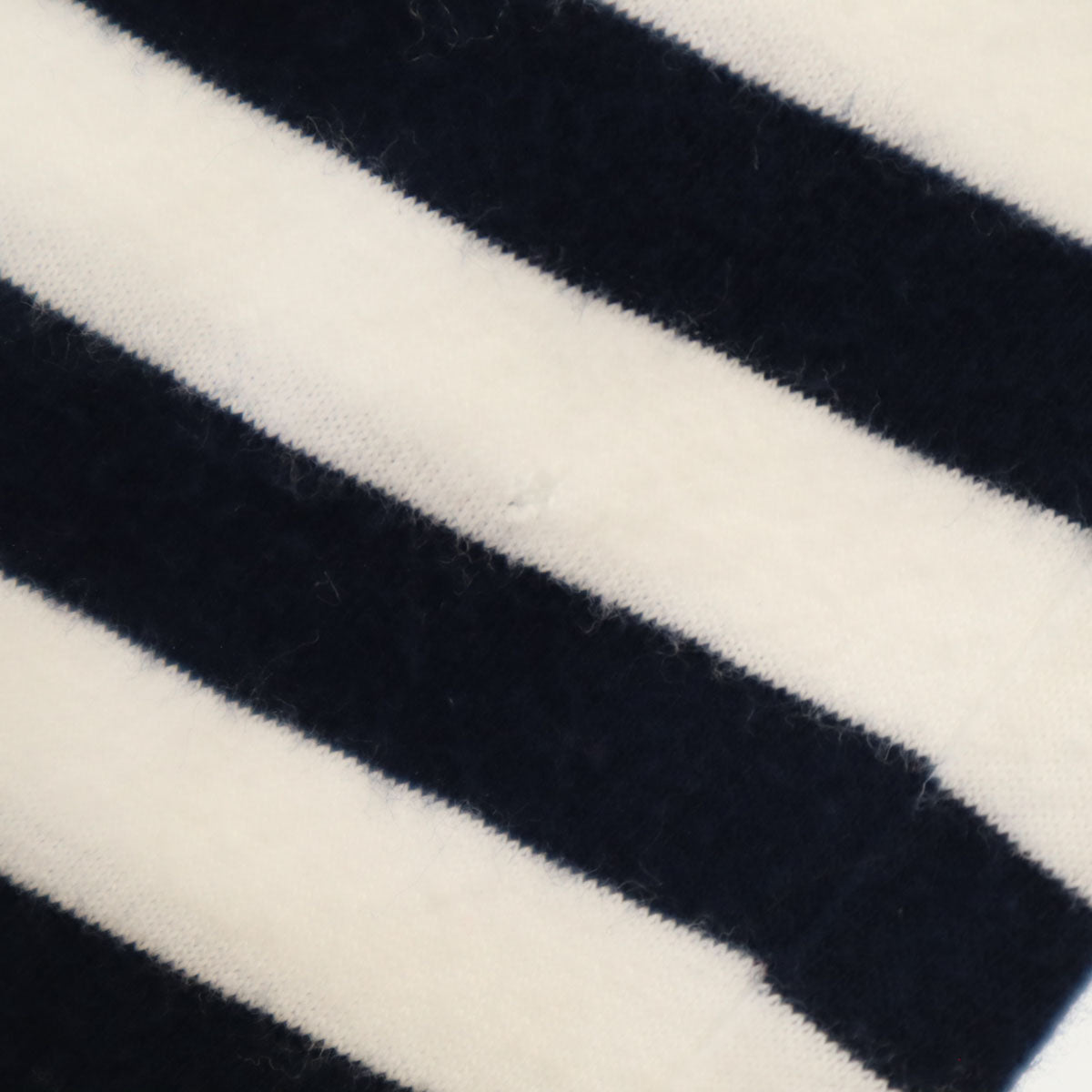 Comme des Garcons Comme des Garcons コムデギャルソンコムデギャルソン フランス製 ボーダー柄 長袖 カットソー S ホワイト レディース