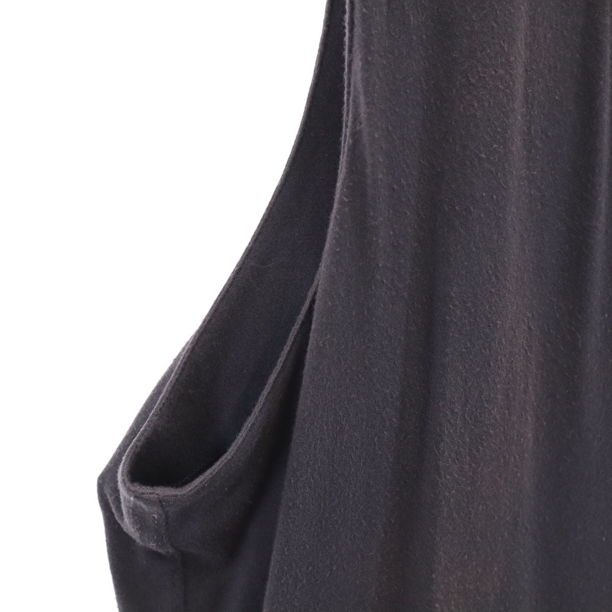 Emporio Armani エンポリオアルマーニ Vネック ベスト XL チャコールグレー レディース