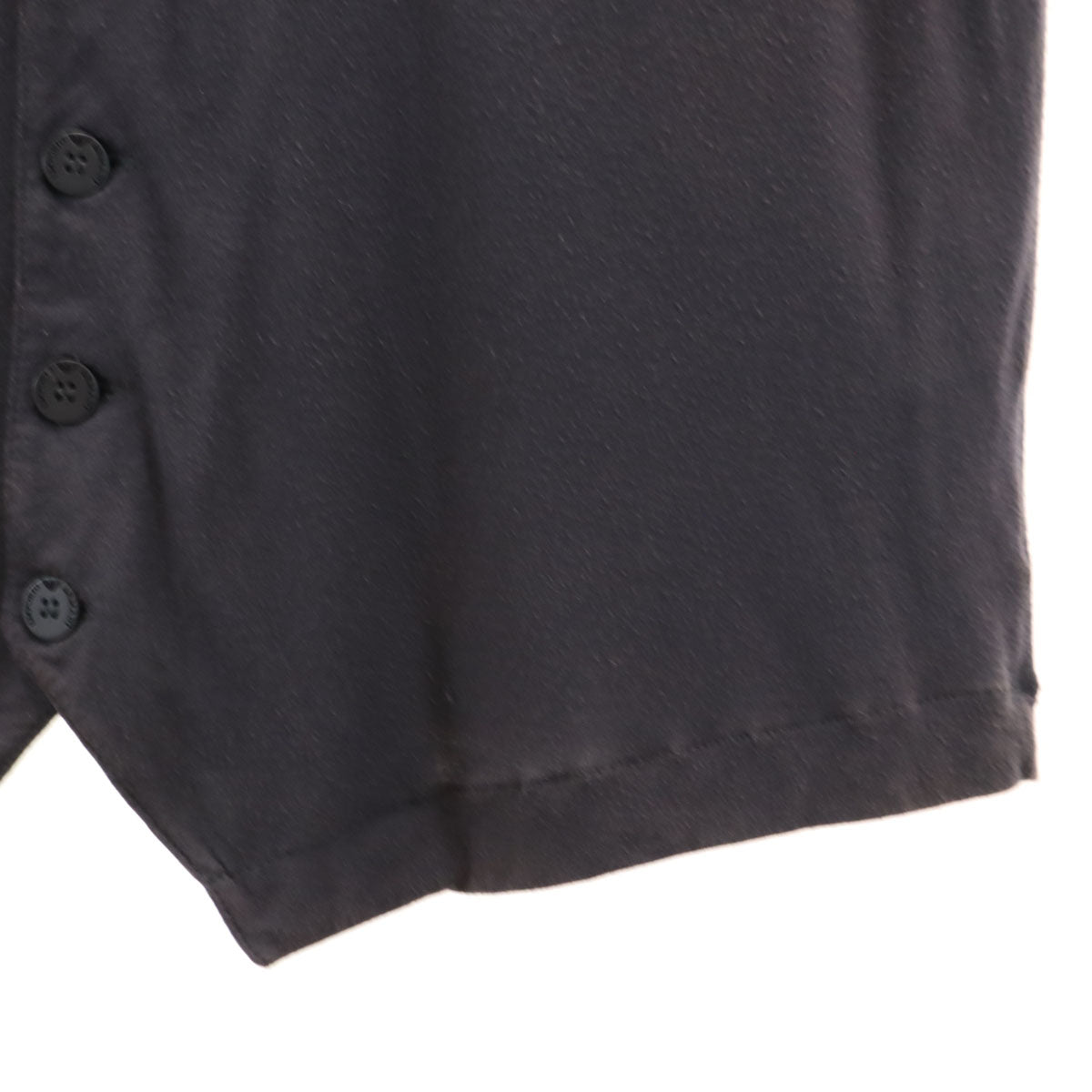 Emporio Armani エンポリオアルマーニ Vネック ベスト XL チャコールグレー レディース