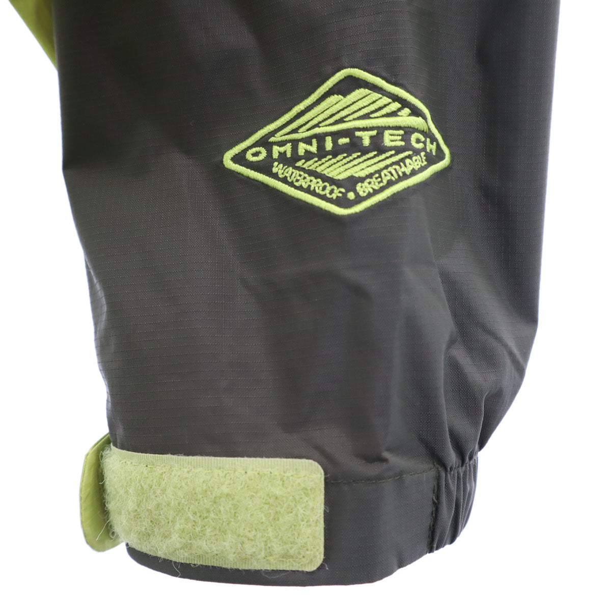 Columbia コロンビア PL0085 グラスバレー レインジャケット L 黄緑 アウトドア OMNI-TECH 収納袋付き レディース