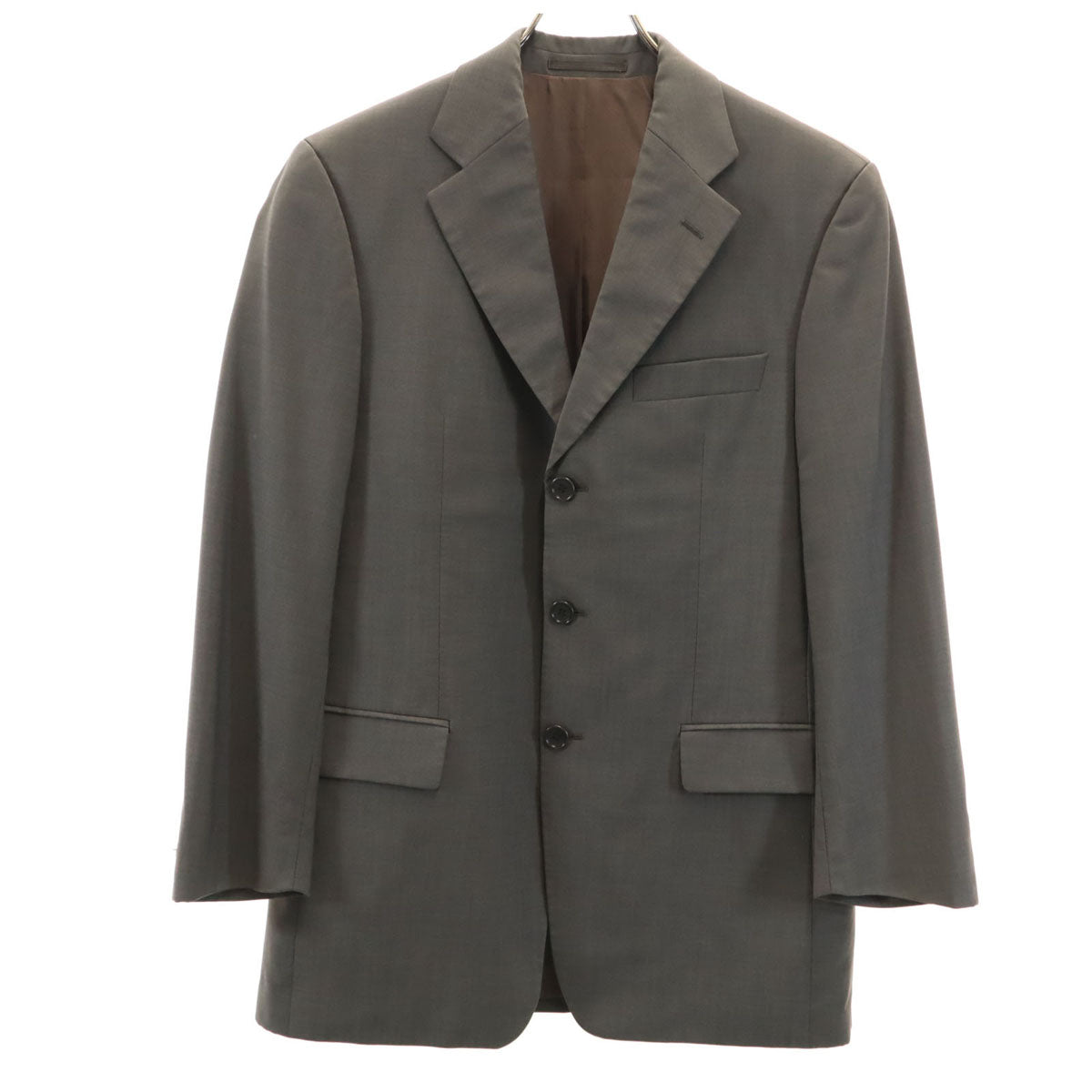 BOSS HUGO BOSS ボスヒューゴボス テーラードジャケット 44 グレー メンズ