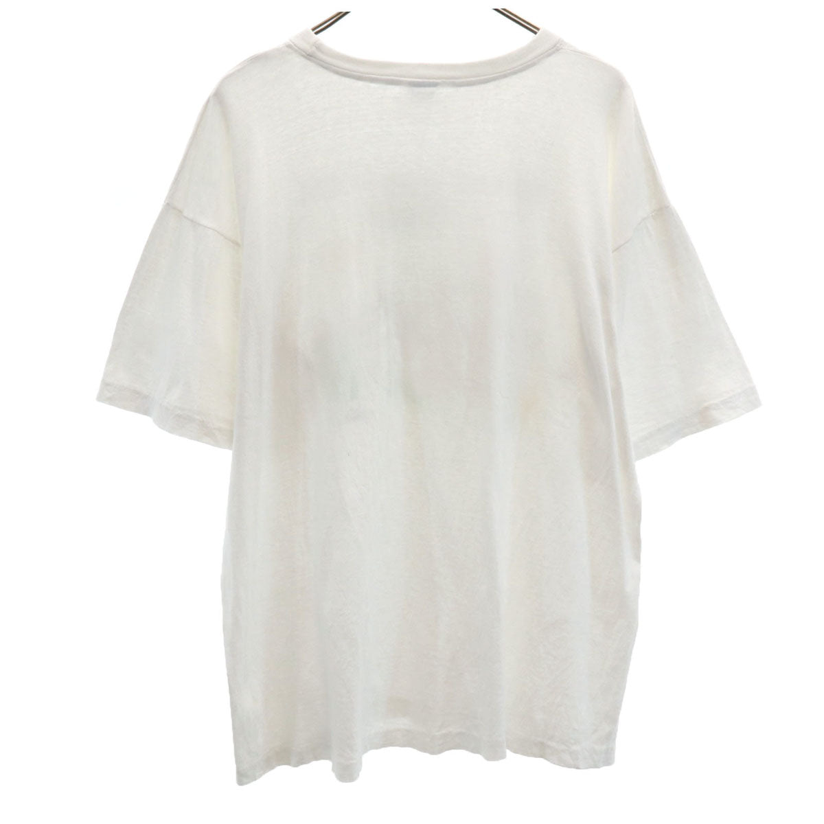 OLD オールド 90s シングルステッチ ロバ 半袖 アニマル Tシャツ ホワイト メンズ