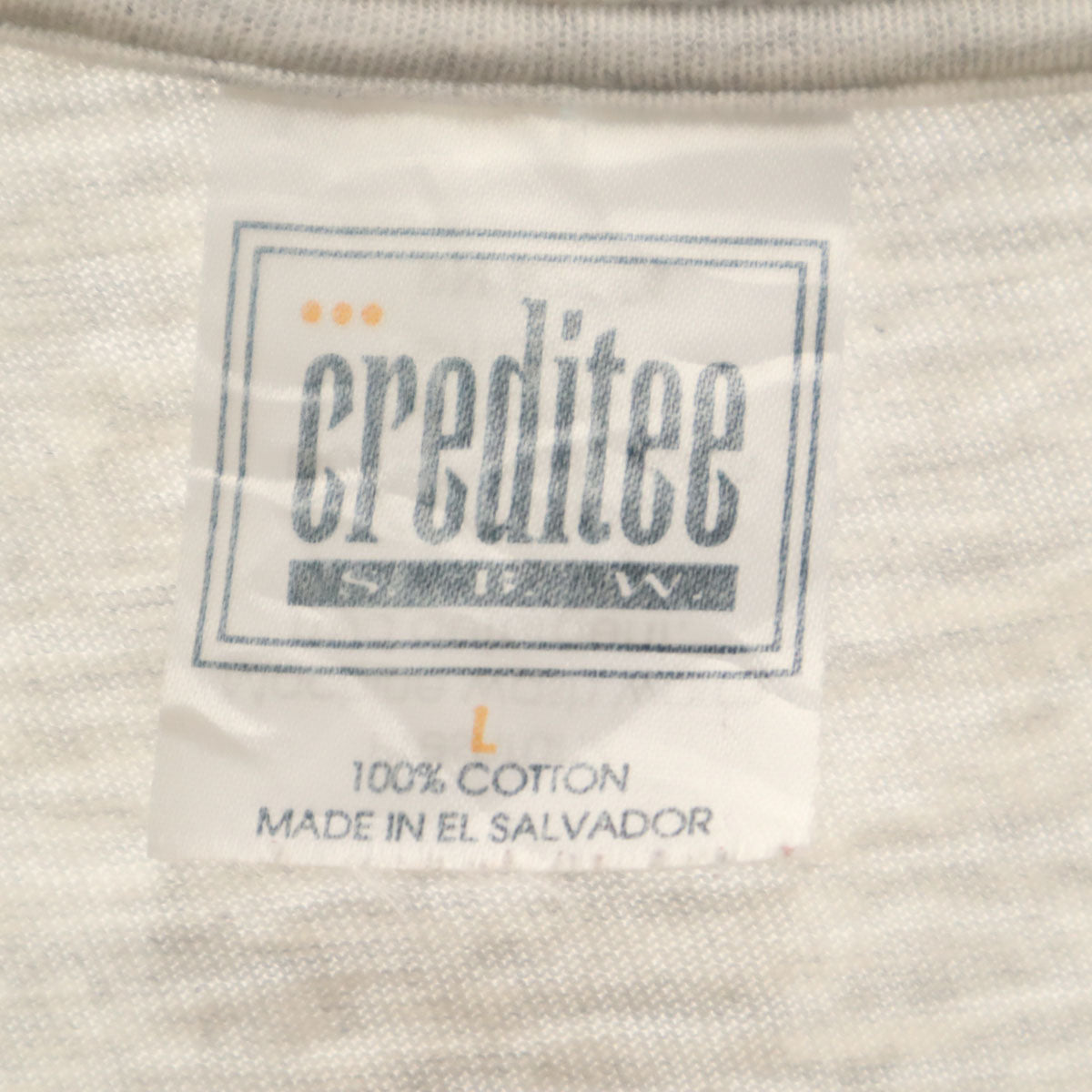 90s オールド 半袖 シングルステッチ Tシャツ L グレー メンズ