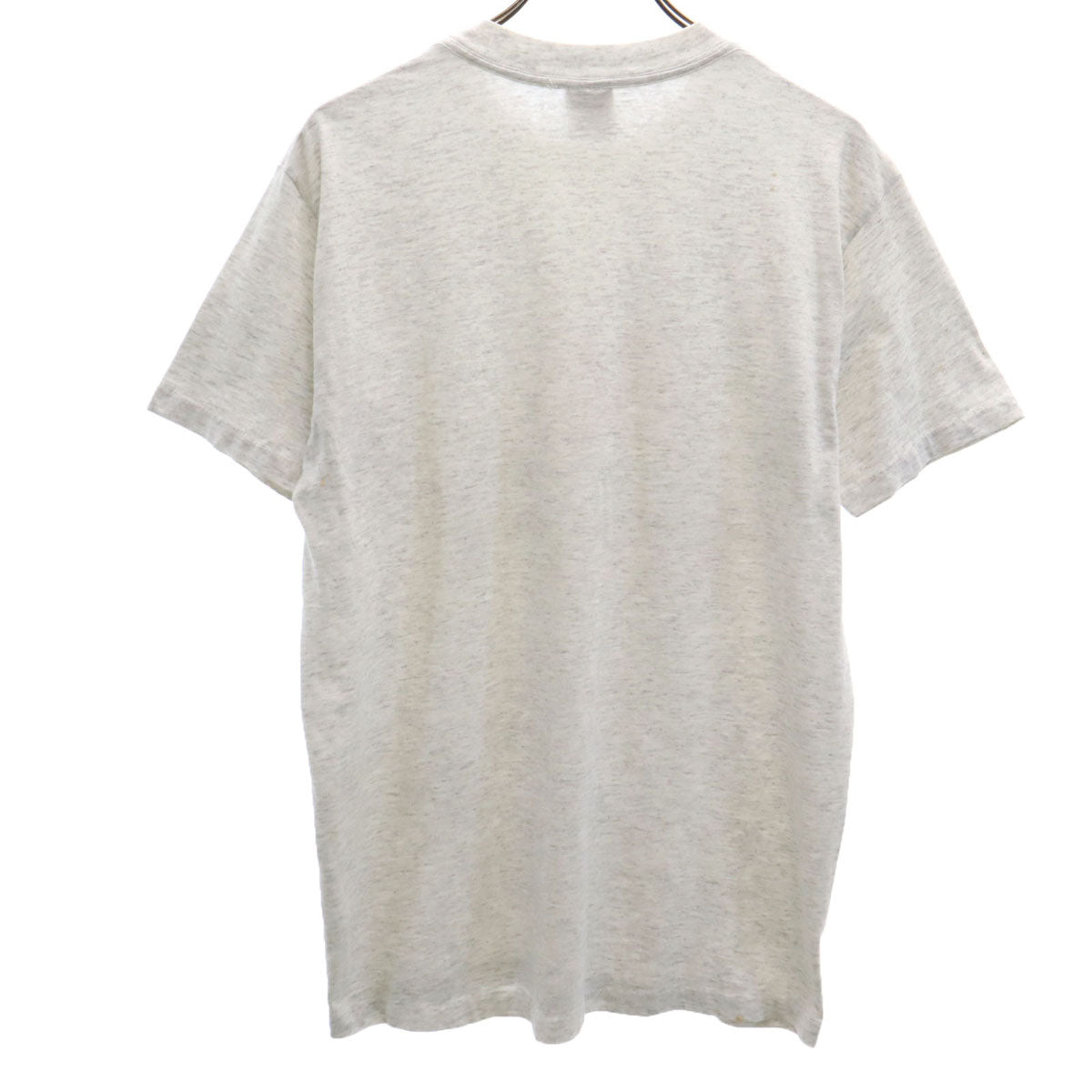 DELTA デルタ 90s オールド USA製 半袖 シングルステッチ メッセージ Tシャツ L グレー メンズ