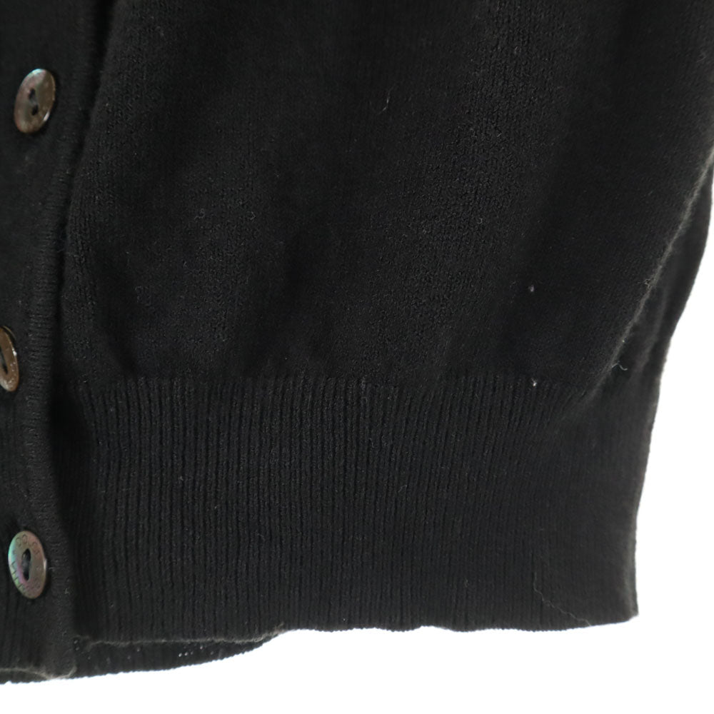 DOLCE&GABBANA ドルチェアンドガッバーナ イタリア製 長袖 ニットカーディガン 40 ブラック レディース