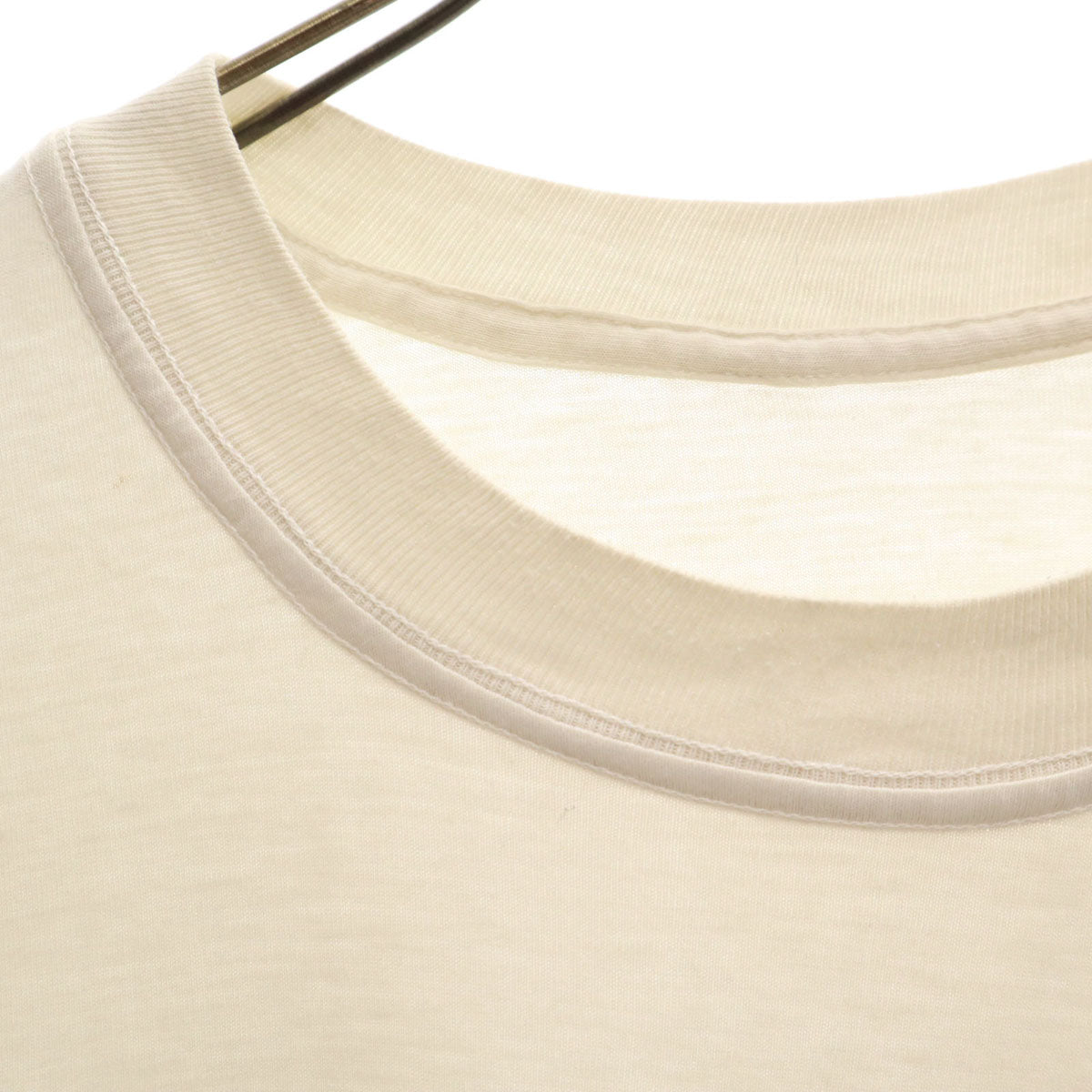 OLD オールド 90s オウム 半袖 シングルステッチ 染み込みプリント Tシャツ ホワイト メンズ