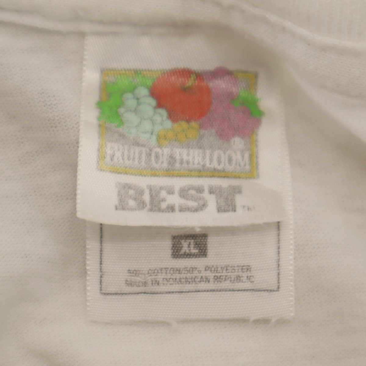 FRUIT OF THE LOOM フルーツオブザルーム 90s 00s オールド ボウリング 半袖 Tシャツ XL ホワイト BEST メンズ